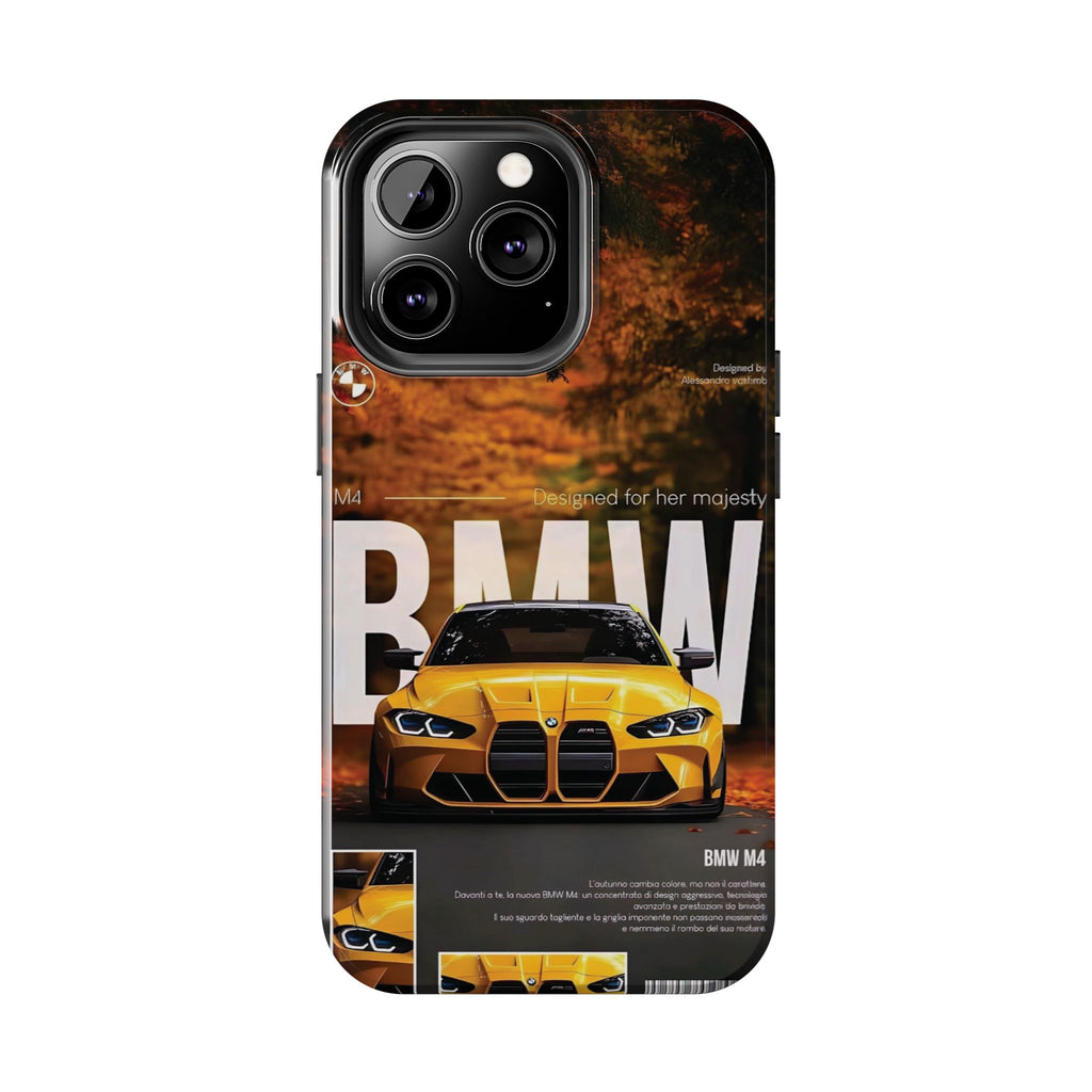 BMW M4 Tough Phone Cases, Car Enthusiast Accessories, Durable Phone Covers, Unique Gifts for Him, Stylish Protection, Birthday Present