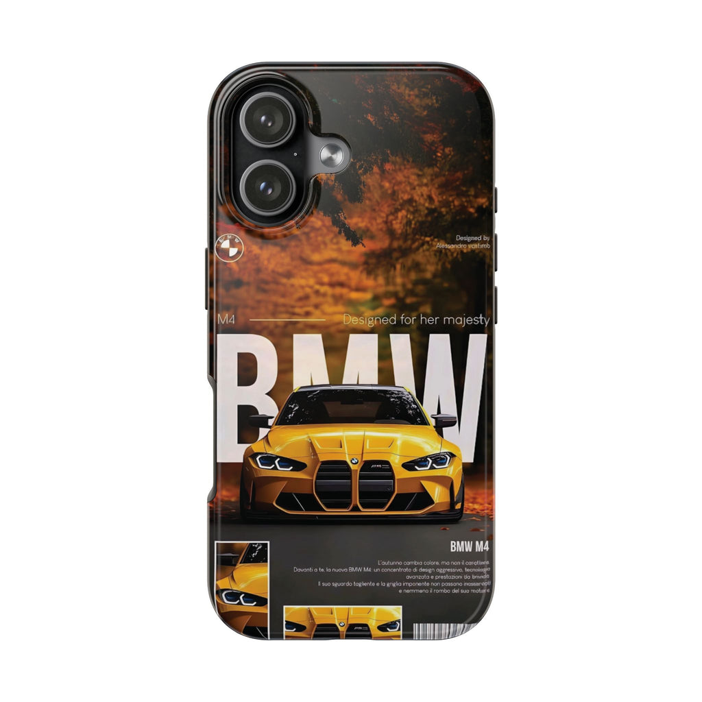 BMW M4 Tough Phone Cases, Car Enthusiast Accessories, Durable Phone Covers, Unique Gifts for Him, Stylish Protection, Birthday Present