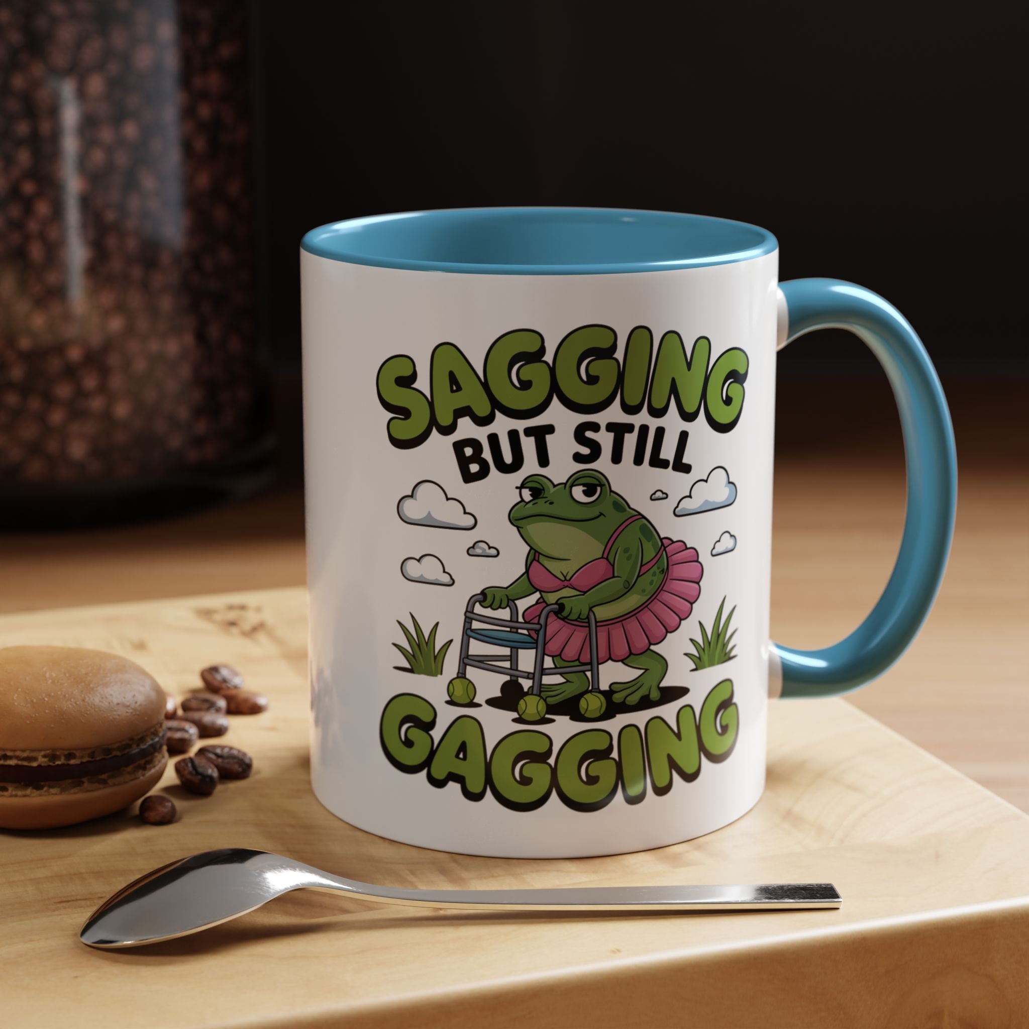 Humorous Frog Coffee Mug - Perfect for Gag Gifts, Office Humor, Birthday Treats, Coffee Lovers, Quirky Kitchen Decor