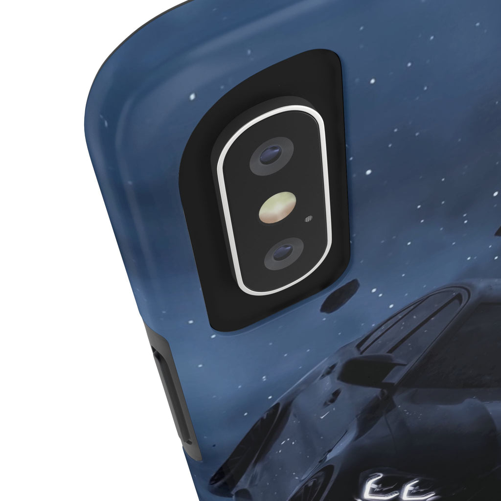Car Enthusiast Phone Case | Tough Phone Cases, Car Lover Gift, Durable Cover, Automotive Accessories, Black Car Design