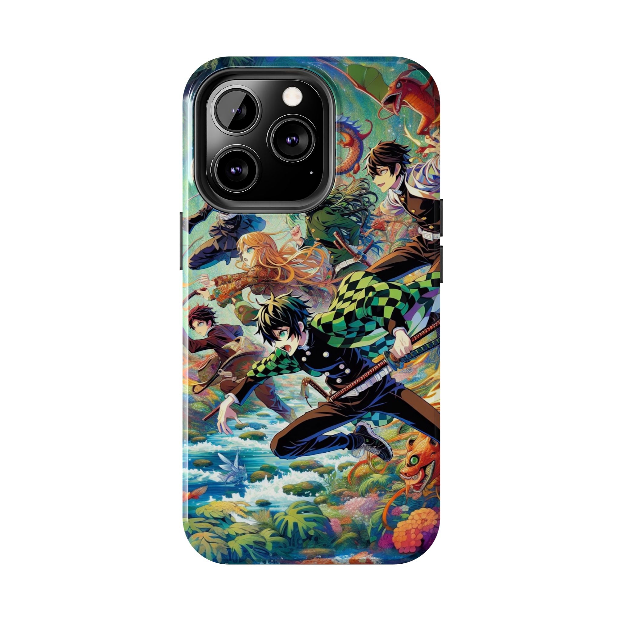 Vibrant Anime Tough Phone Cases, Protective Covers, Gifts for Fans, Geeky Accessories, Birthday or Holiday Presents