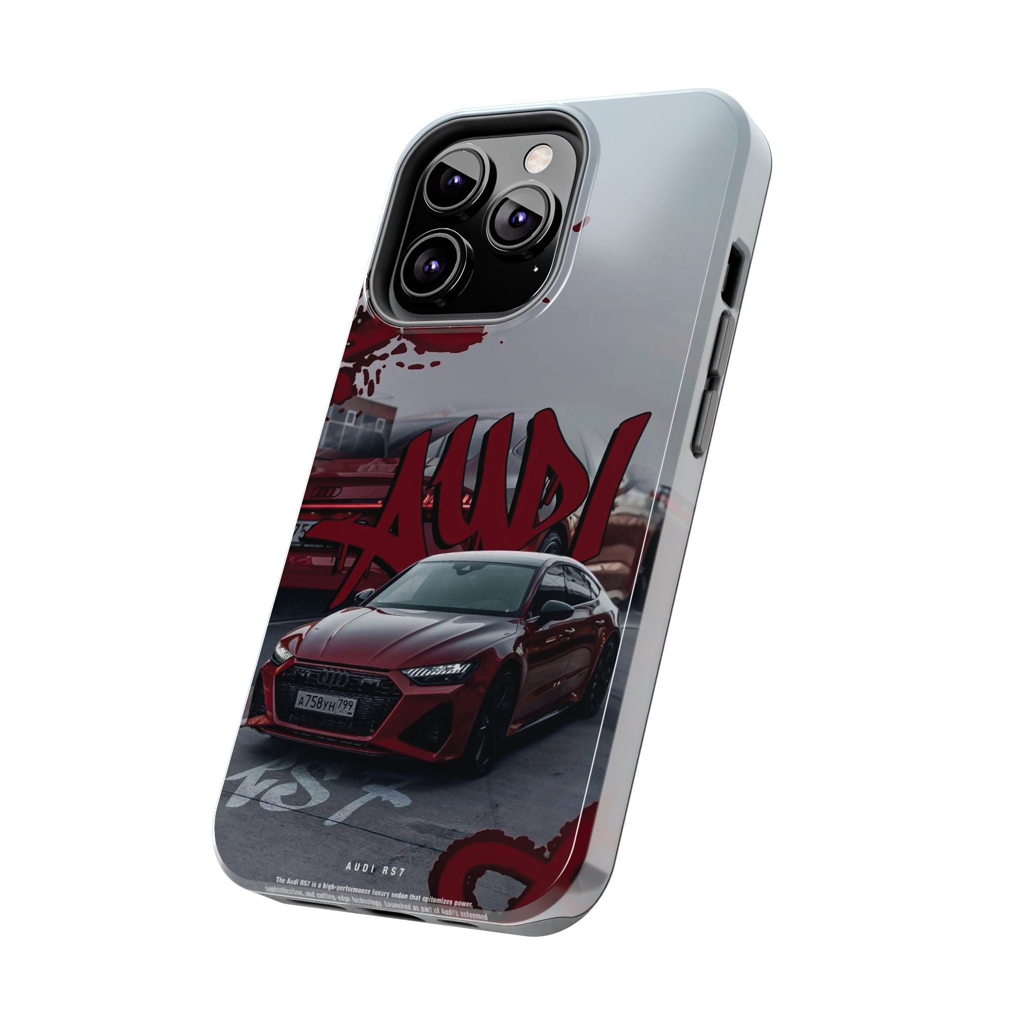 Audi-Inspired Tough Phone Case for Car Enthusiasts