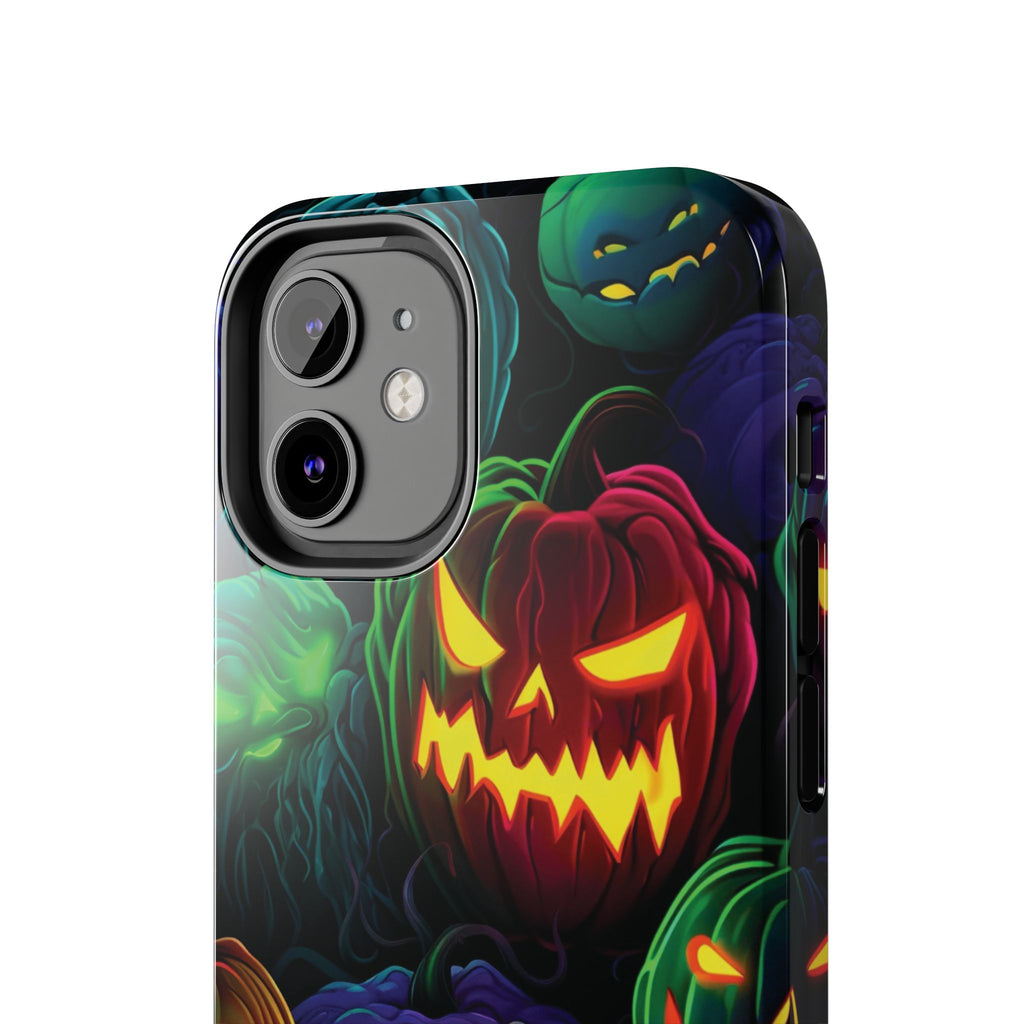 Halloween Pumpkin Phone Case, Spooky Fall Accessory, Tough Phone Cover, Halloween Gift, Pumpkin Decor