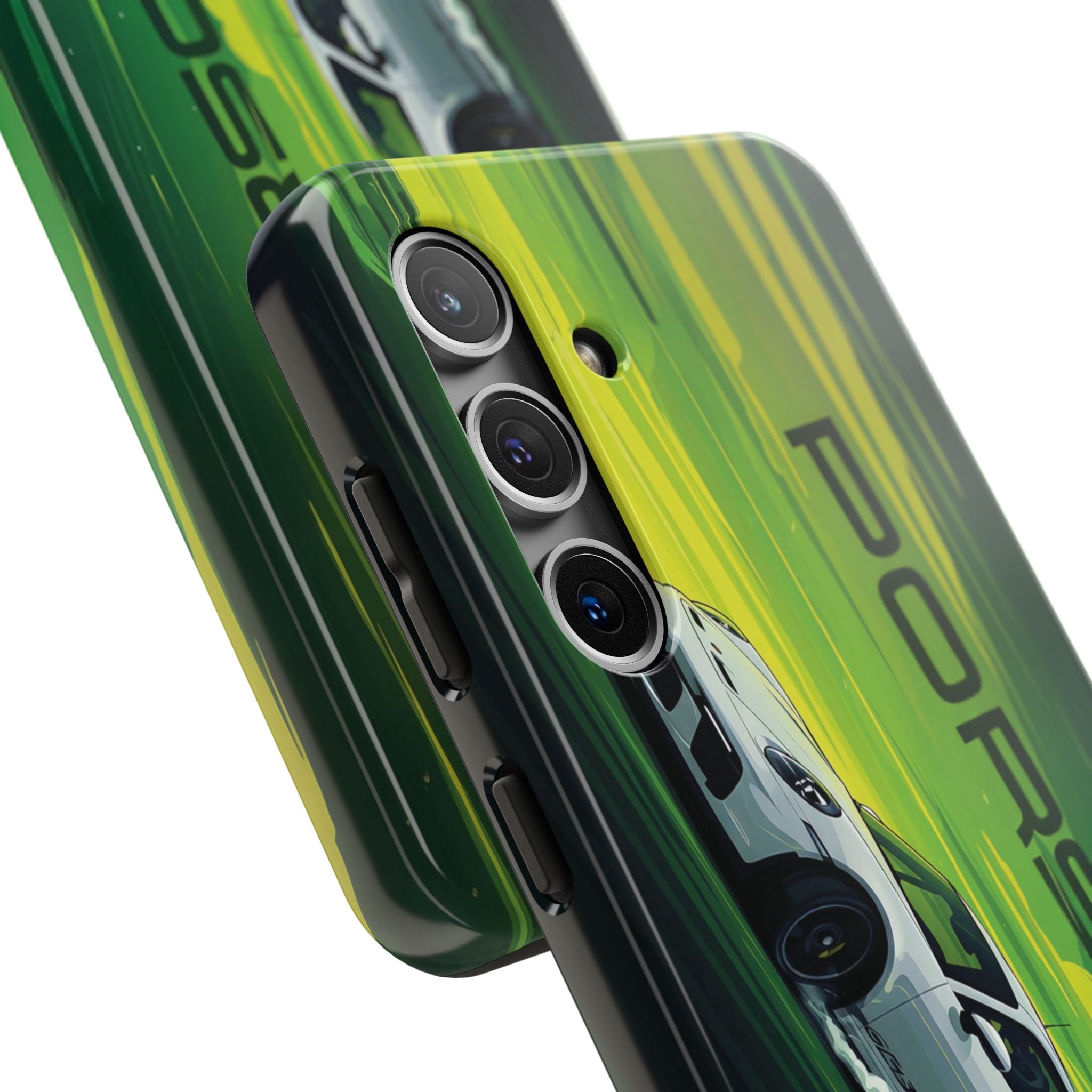 Porsche Tough Phone Cases, Luxury Car Accessories, Durable Phone Cover, Auto Enthusiast Gift, Sports Car Merchandise