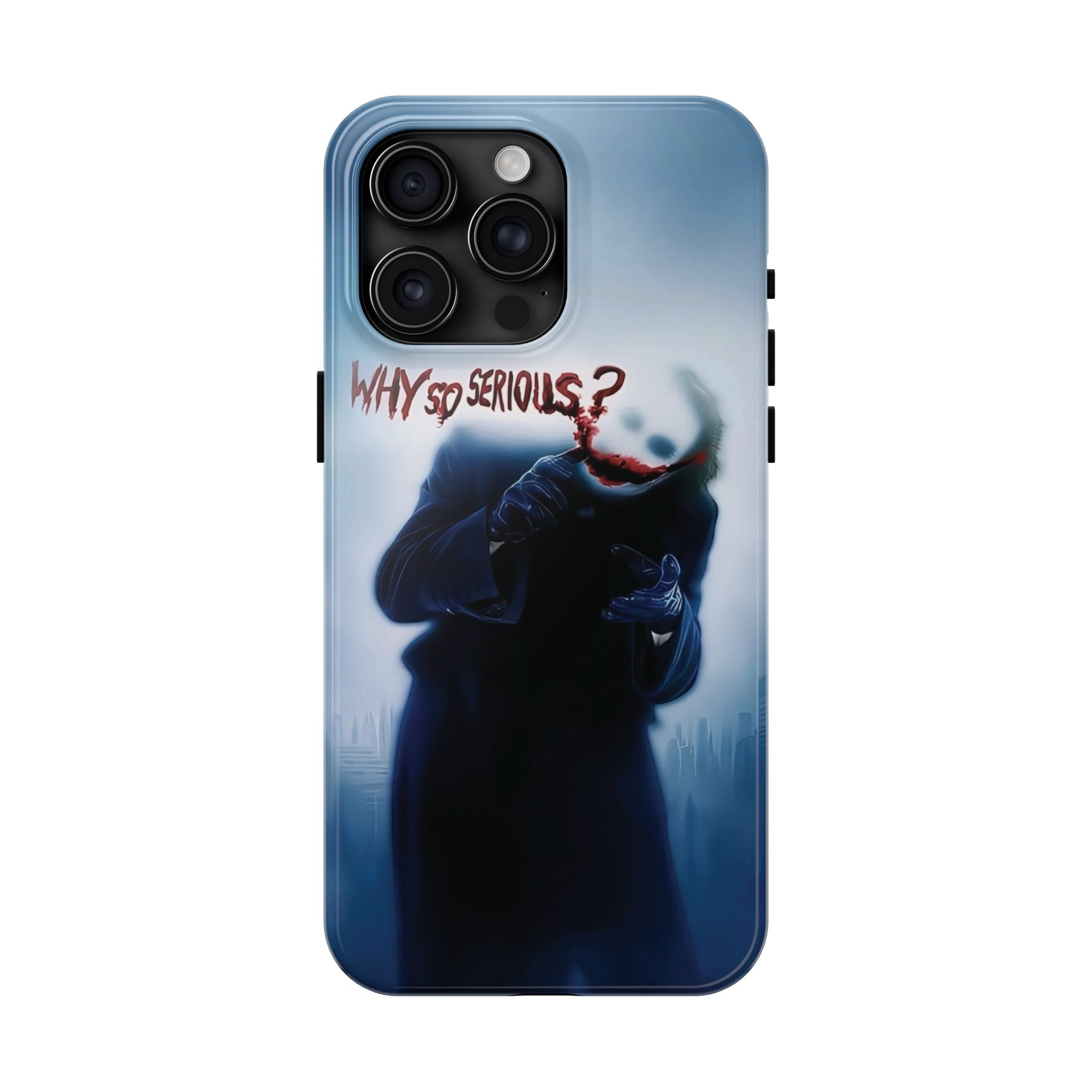 Tough Phone Cases, Dark Humor Phone Cover, Joker Inspired Case, Gifts for Movie Fans, Unique Phone Protector, Cool Accessories