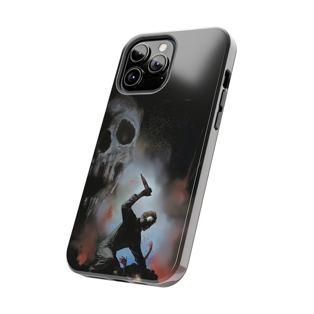 Gritty Horror Phone Cases for Fans, Tough Phone Cover, Unique Gift, Scary Design, Halloween Accessory, Movie Memorabilia