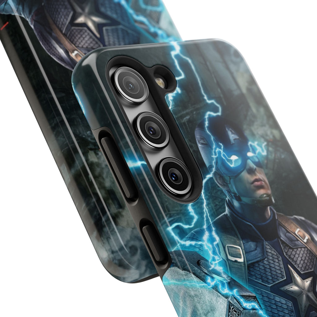 Captain America Superhero Tough Phone Cases, Hero Phone Cover, Gift for Gamers, Superhero Accessory, Durable Phone Case for Every Occasion