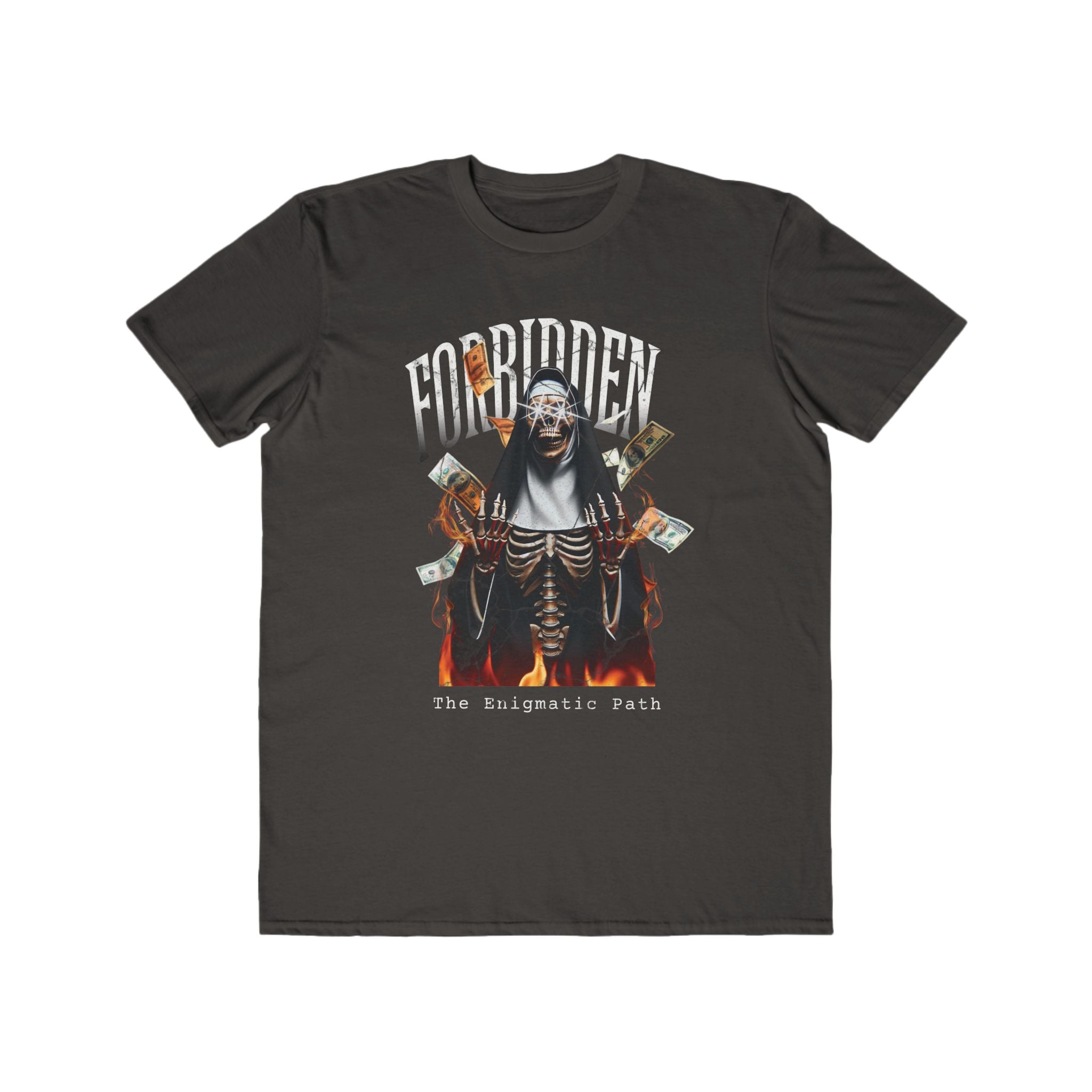 Men's Graphic Tee: Forbidden Path, Trendy Fashion Shirt, Casual Streetwear, Unique Gift, Summer Style, Cool Graphic T-shirt