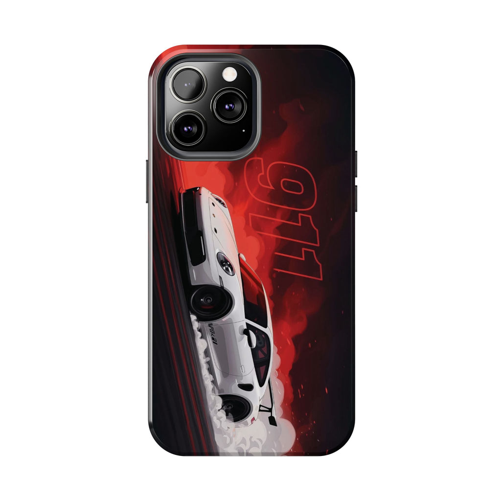 Racing-Inspired Porsche Tough Phone Case with 911 Design