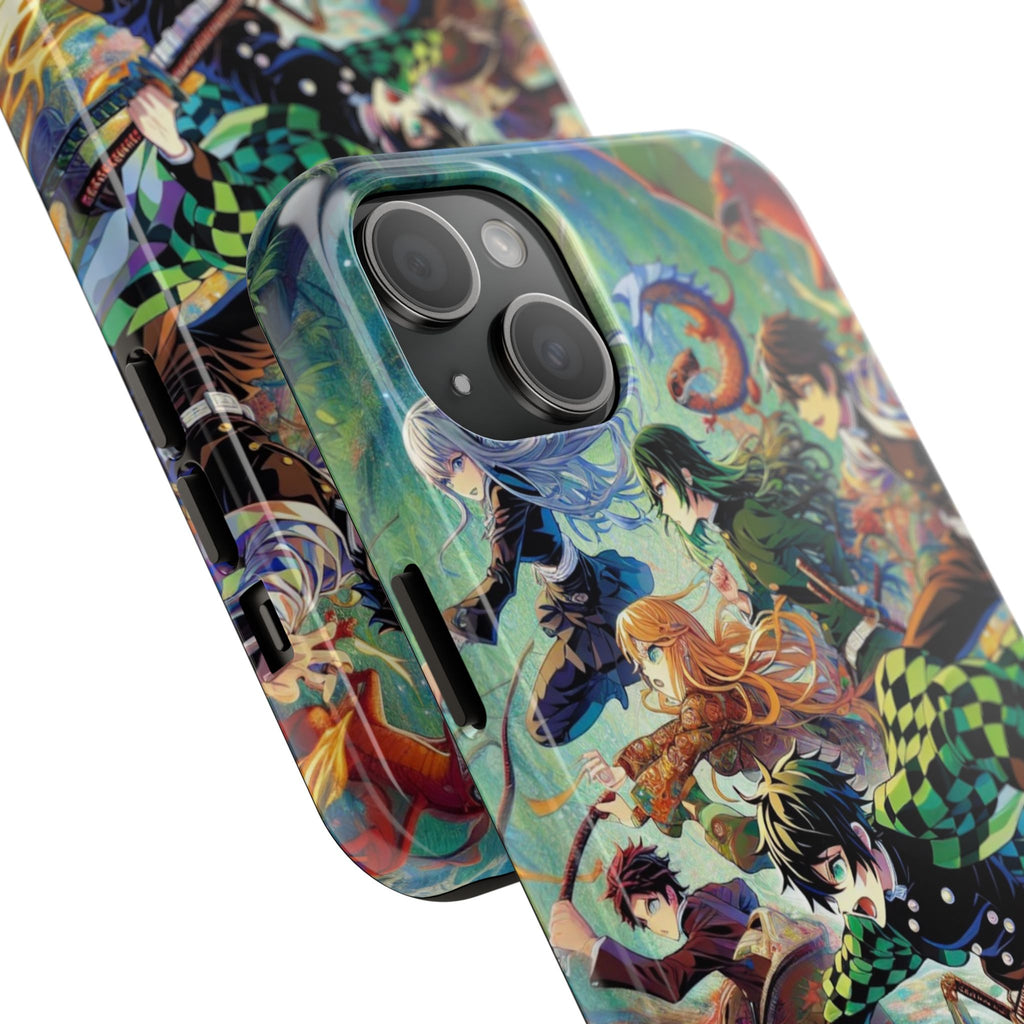 Vibrant Anime Tough Phone Cases, Protective Covers, Gifts for Fans, Geeky Accessories, Birthday or Holiday Presents