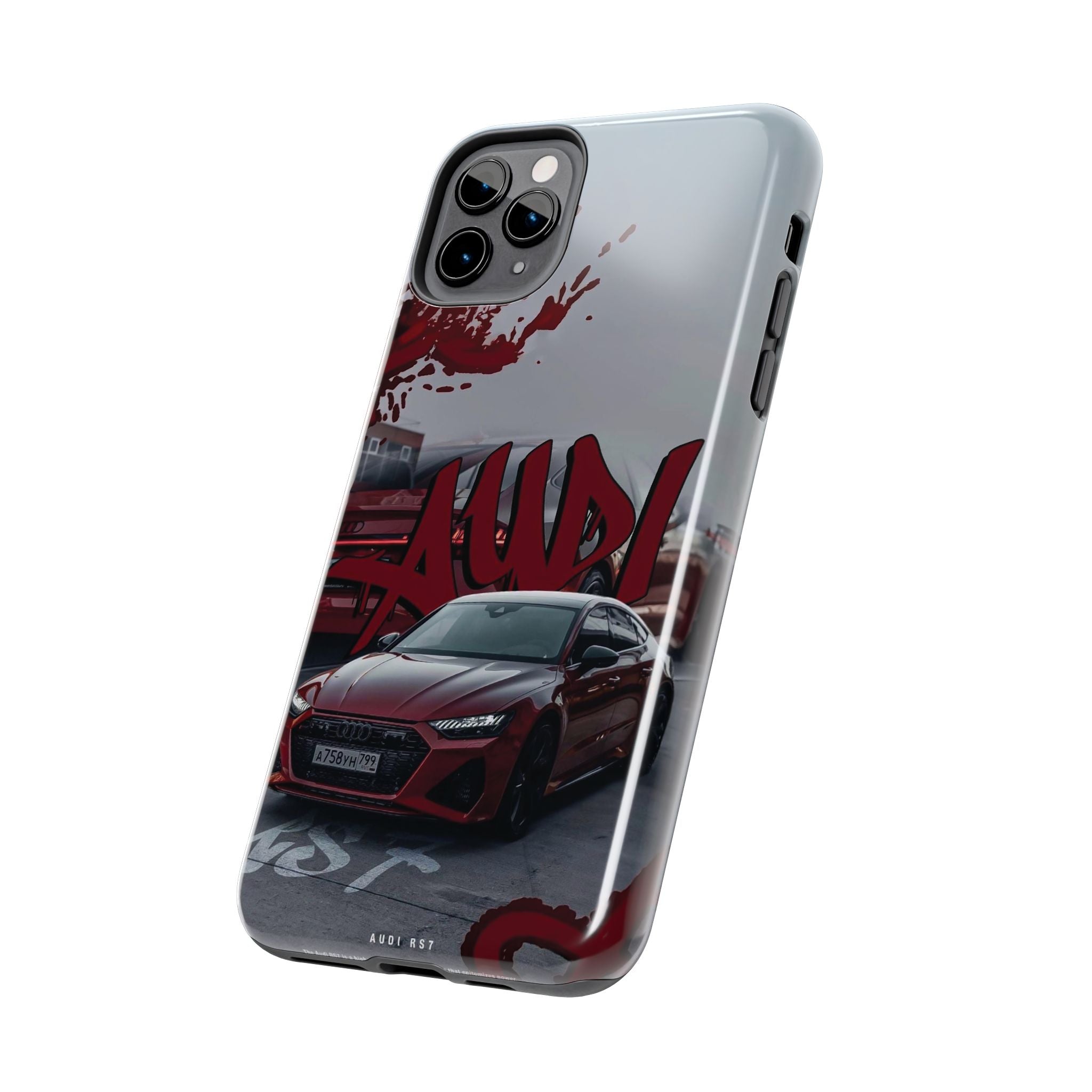 Audi-Inspired Tough Phone Case for Car Enthusiasts