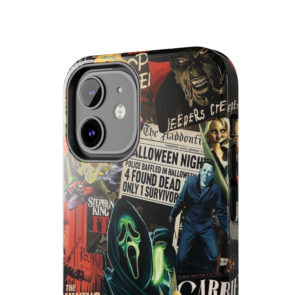 Spooky Horror Movie Phone Case | Tough Phone Cases for Horror Lovers, Halloween Gifts, Unique Accessories, Movie Night Essentials, [...]