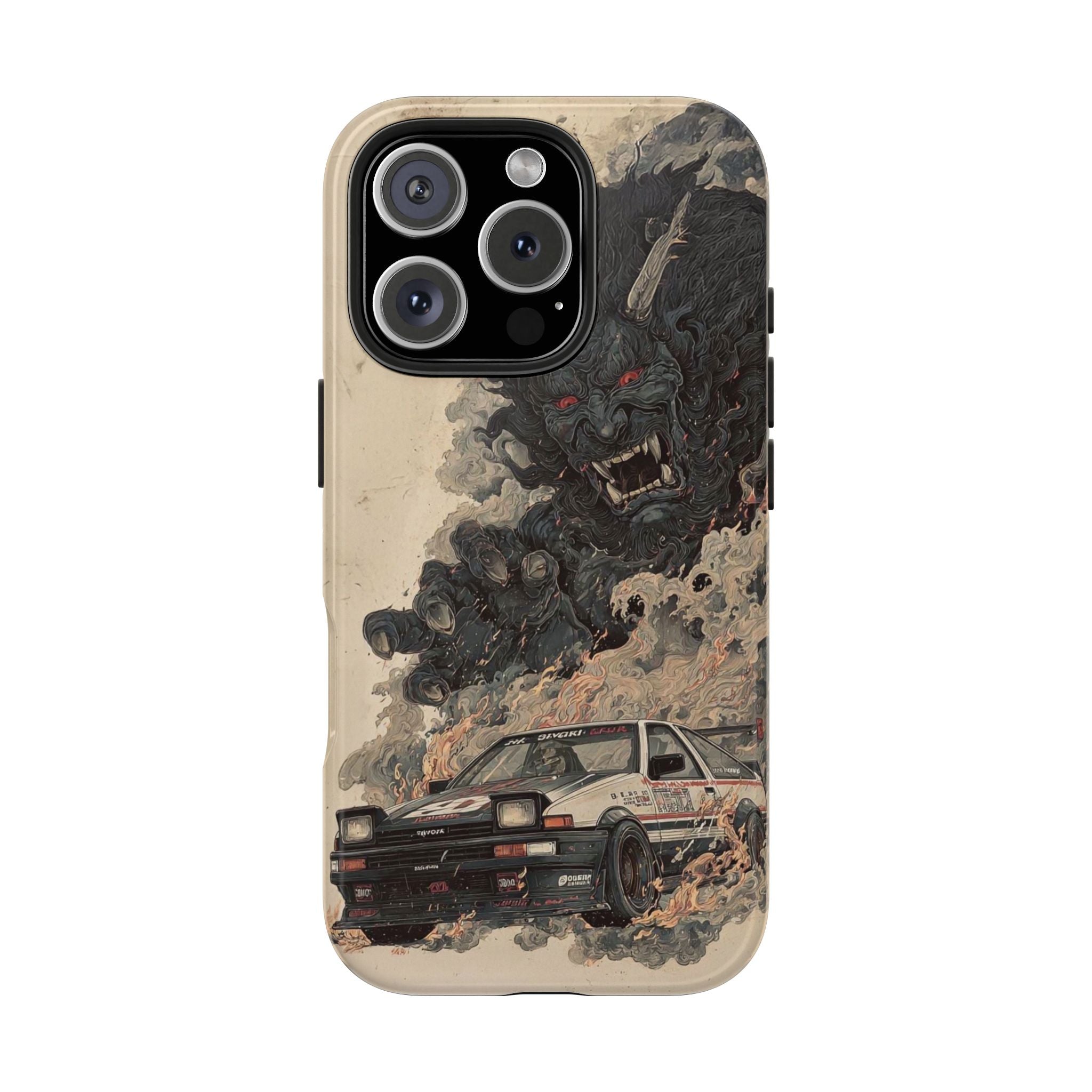 Demon Car Tough Phone Case - Unique Racing Protection