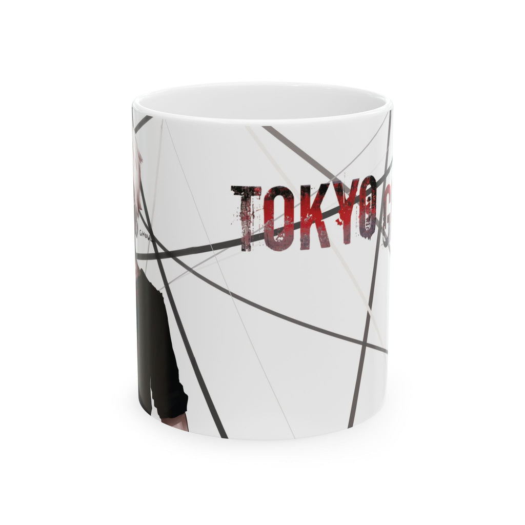 Tokyo Ghoul Anime Ceramic Mug — 'Tokyo Ghoul' Graphic Coffee Cup (11oz/15oz)