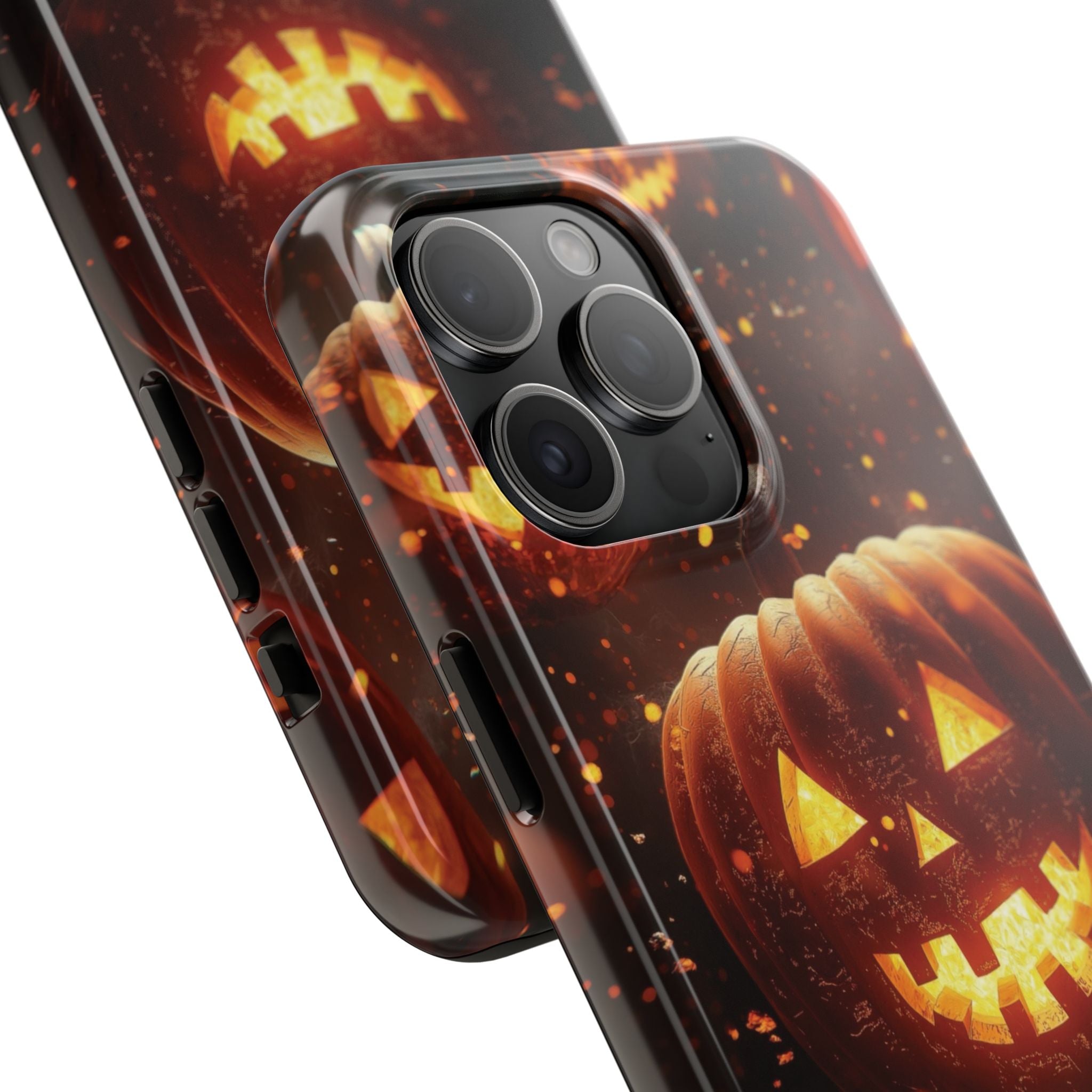 Halloween Pumpkin Tough Phone Cases, Spooky Mobile Covers, Fall Decor, Halloween Gift, Pumpkin Design, Halloween Accessories