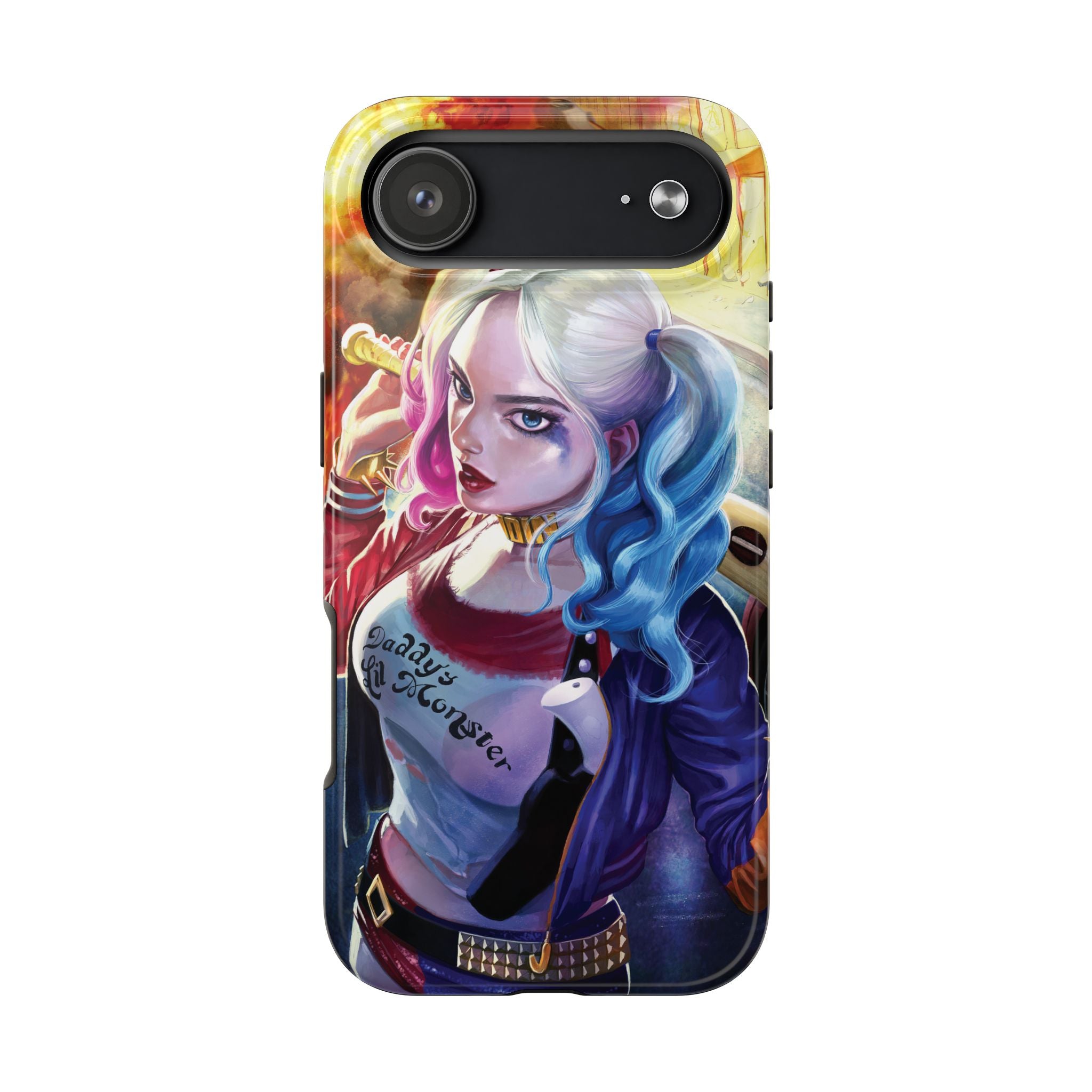 Harley Quinn Tough Phone Cases, Stylish Phone Protector for Women, Anime Style Mobile Cover, Unique Gift for Gamers, Pop Culture Accessories