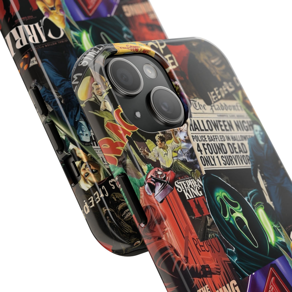 Spooky Horror Movie Phone Case | Tough Phone Cases for Horror Lovers, Halloween Gifts, Unique Accessories, Movie Night Essentials, [...]