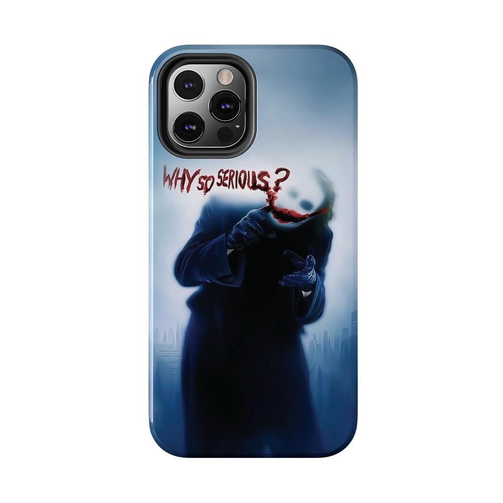 Tough Phone Cases, Dark Humor Phone Cover, Joker Inspired Case, Gifts for Movie Fans, Unique Phone Protector, Cool Accessories