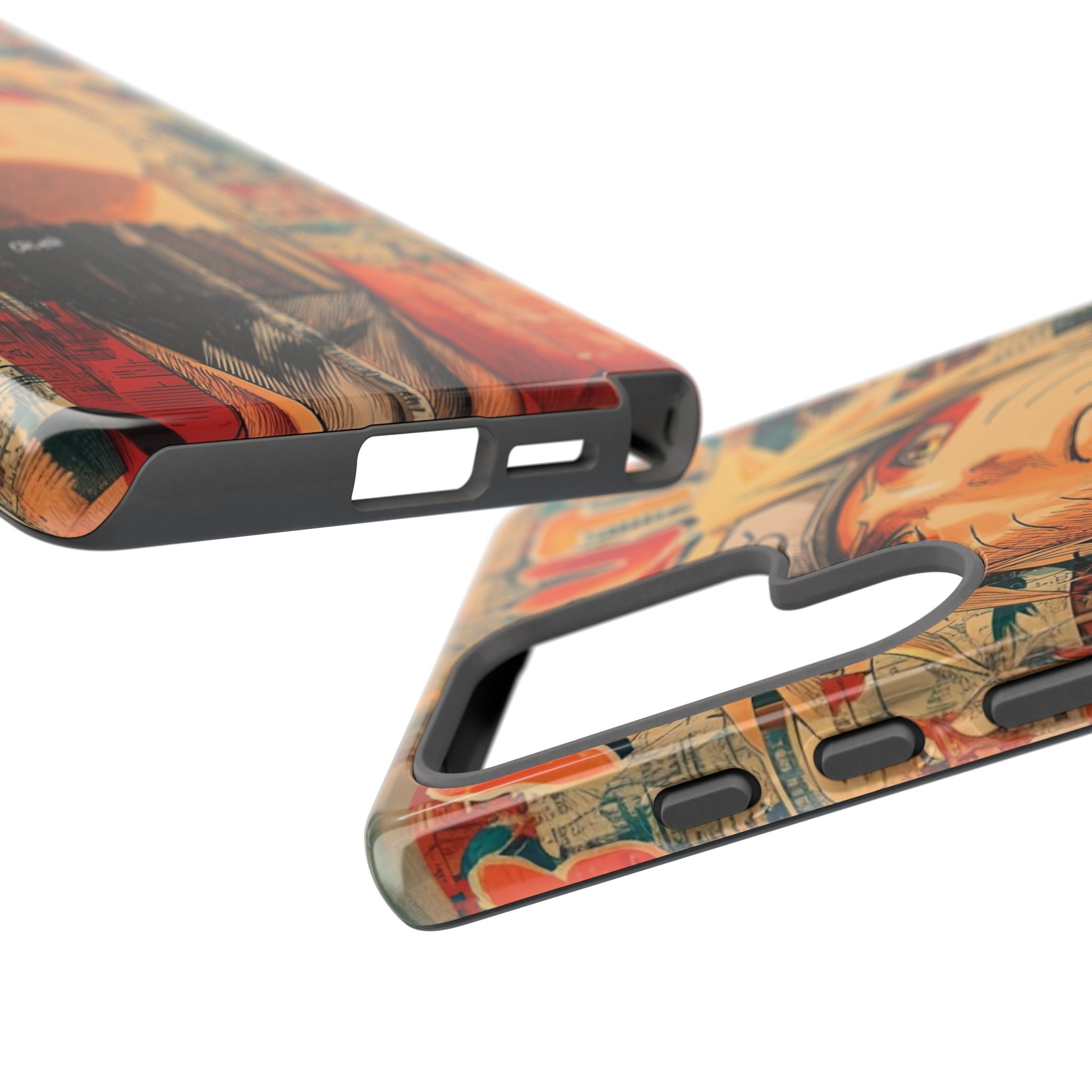 Anime Naruto Portrait Phone Case — Inspirational Shonen Graphic Phone Cover