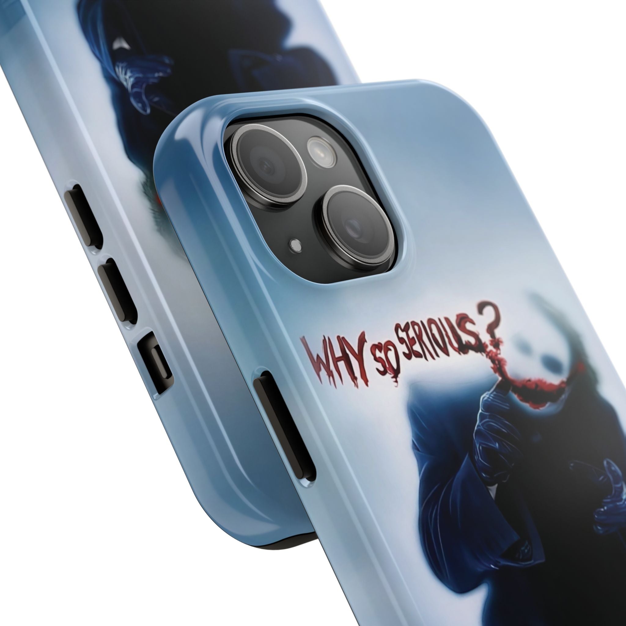 Tough Phone Cases, Dark Humor Phone Cover, Joker Inspired Case, Gifts for Movie Fans, Unique Phone Protector, Cool Accessories