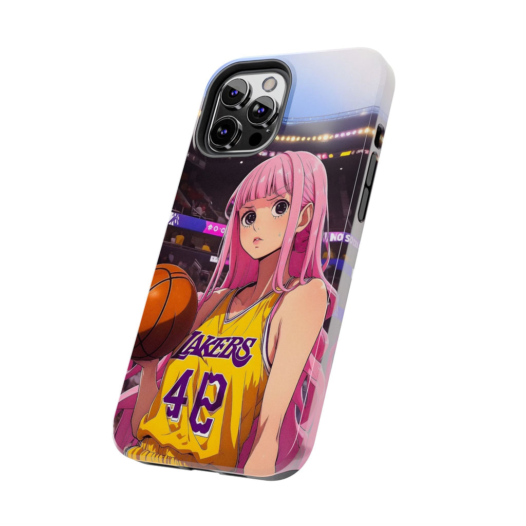 Sporty Anime Phone Cases - Tough Protection, Unique Basketball Design, Gift for Fans, Durable Soft Case, Perfect for Sports Lovers