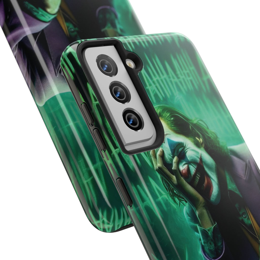 Joker Phone Cases, Tough Phone Cover, Customizable Phone Accessory, Unique Gift for Fans, Pop Culture Merchandise