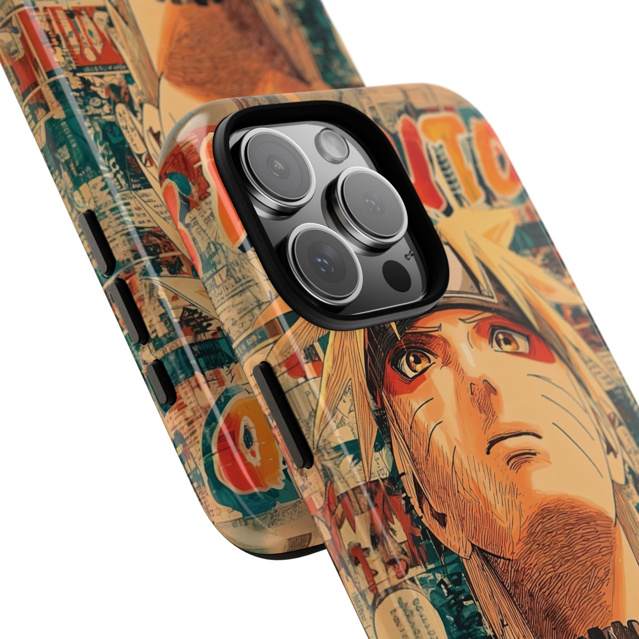 Anime Naruto Portrait Phone Case — Inspirational Shonen Graphic Phone Cover