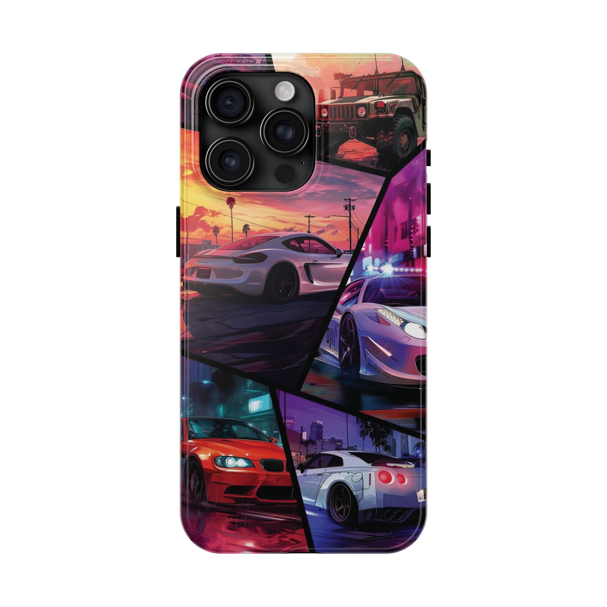 Rugged Car Enthusiast Phone Case