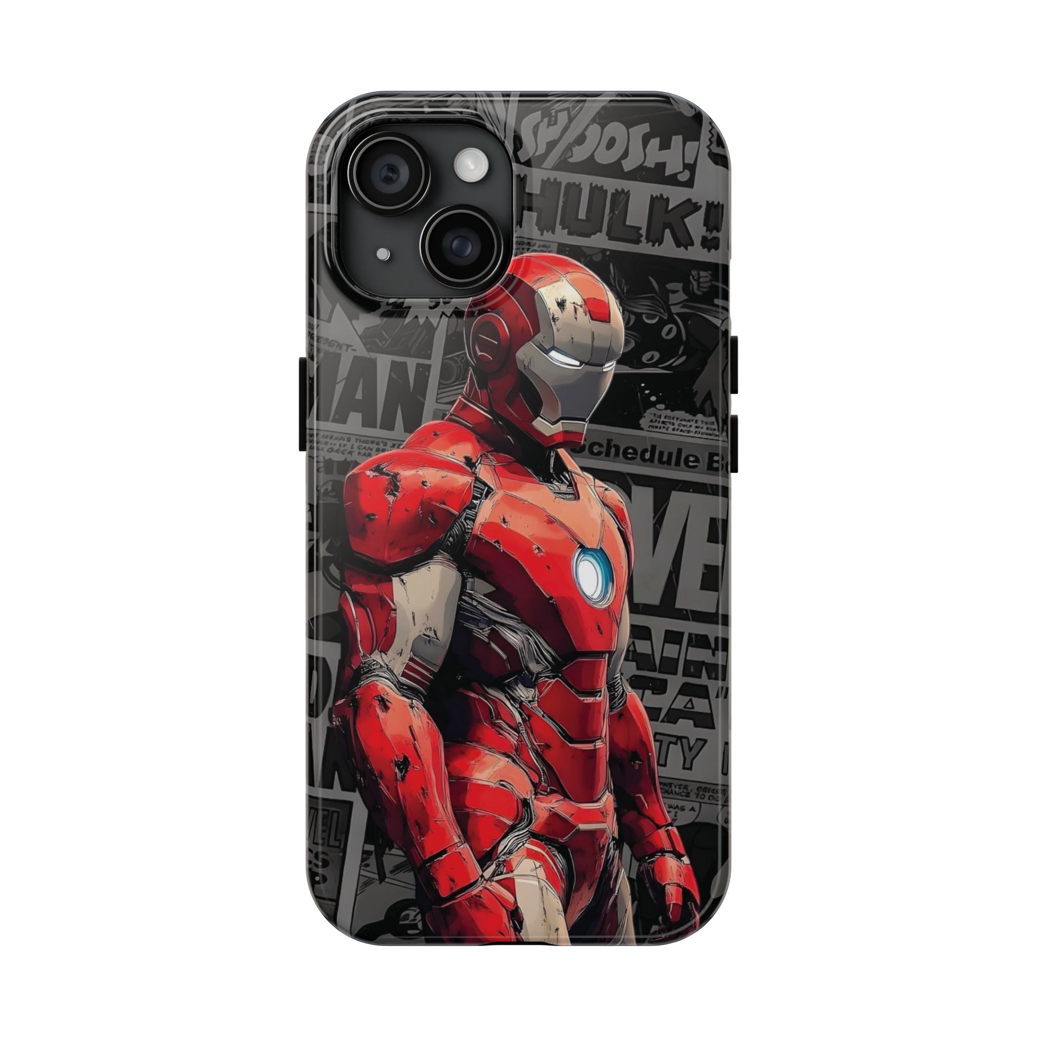 Iron Man Hero Tough Phone Cases - Durable, Stylish, Perfect for Marvel Fans, Geek Gifts, Comic Book Lovers, Unique Accessories