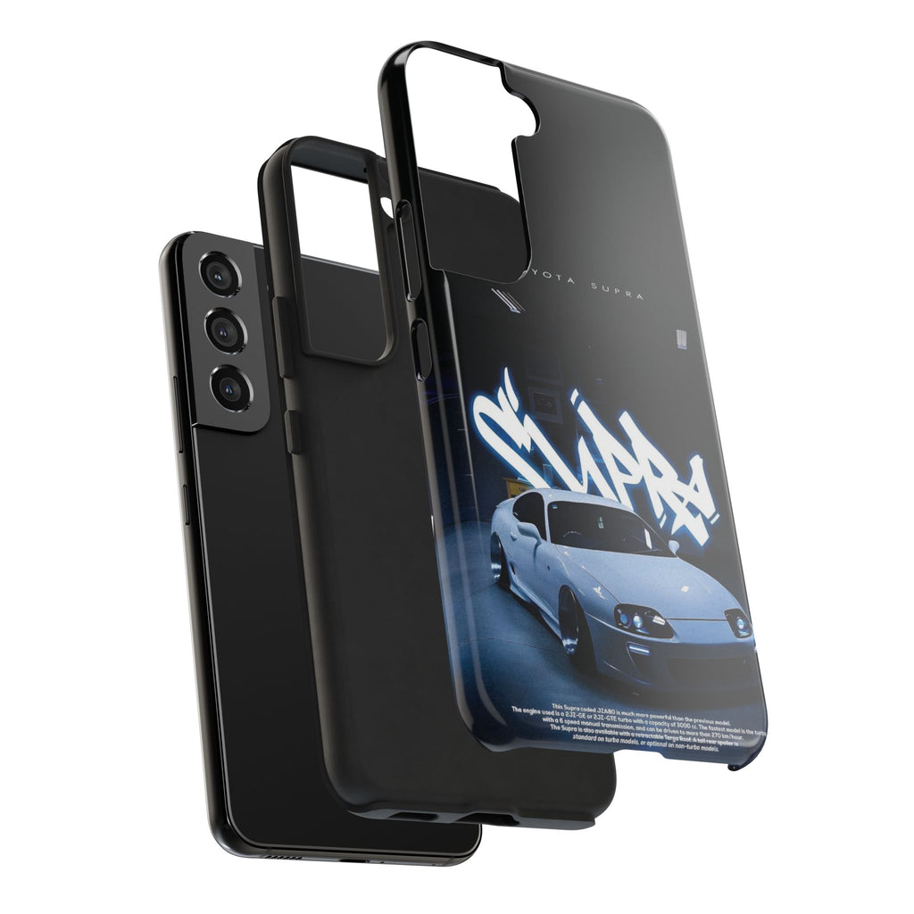Toyota Supra Graffiti Phone Case - Tough & Stylish Protection for Car Enthusiasts