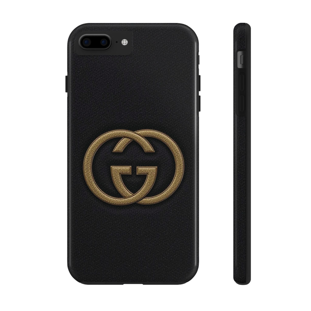 Stylish Tough Phone Cases with Elegant Logo, Durable Protection, Fashion Accessory, Smartphone Cases, Gift for Her or Him
