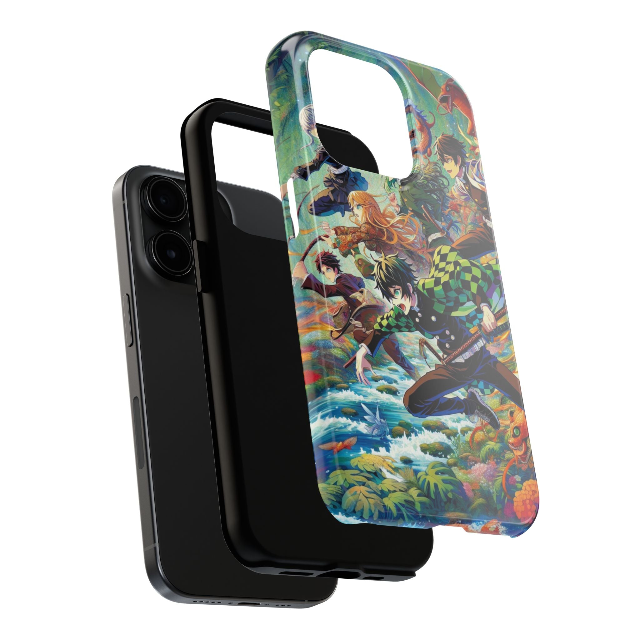 Vibrant Anime Tough Phone Cases, Protective Covers, Gifts for Fans, Geeky Accessories, Birthday or Holiday Presents