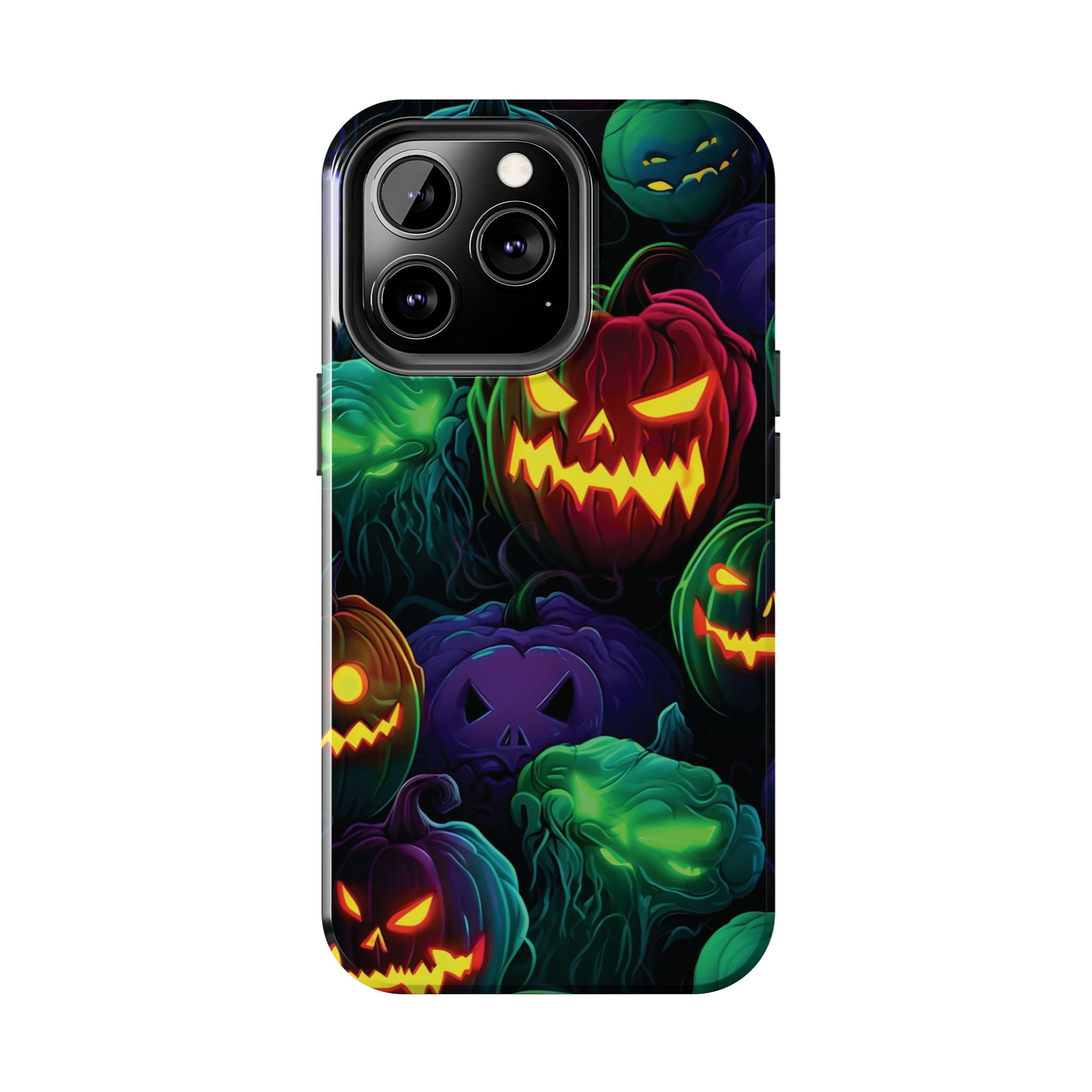 Halloween Pumpkin Phone Case, Spooky Fall Accessory, Tough Phone Cover, Halloween Gift, Pumpkin Decor
