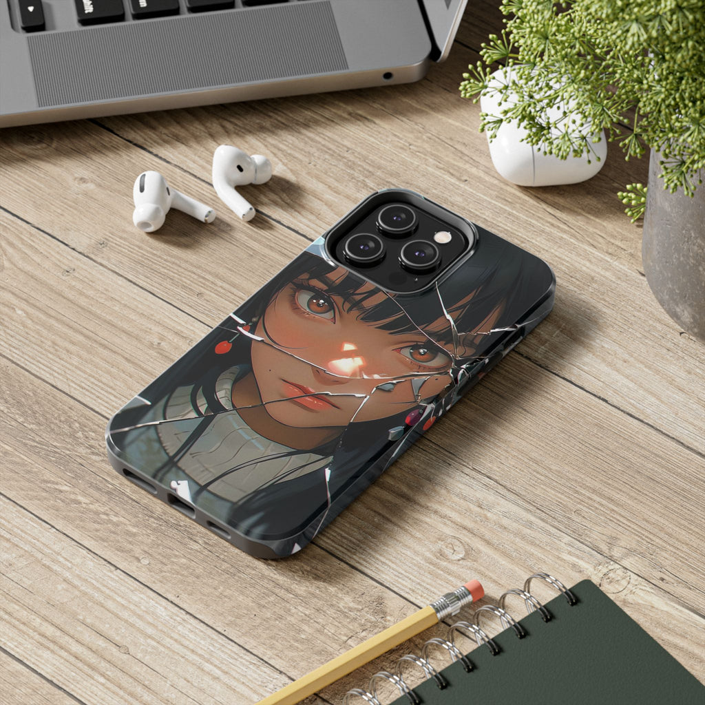 Anime-Inspired Tough Phone Cases, Durable Phone Cover, Unique Phone Protector, Gift for Anime Lovers, Aesthetic Cell Phone Case