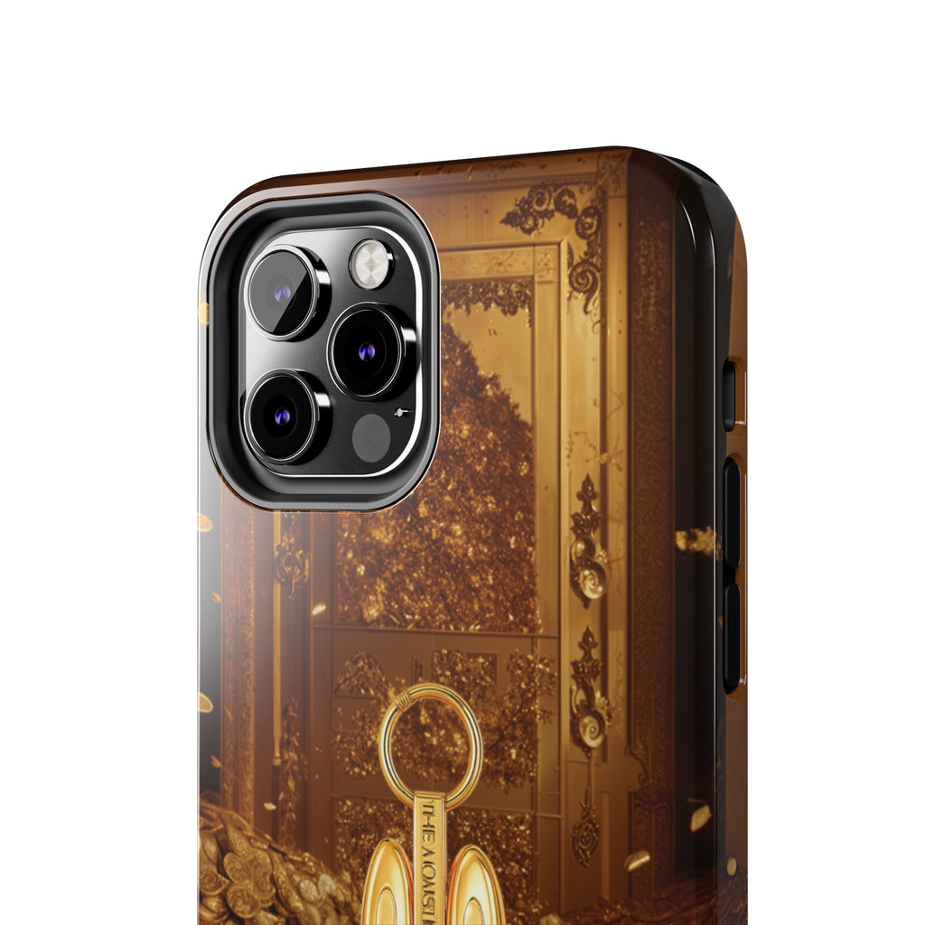 Luxurious Rabbit Phone Case, Golden Bunny Phone Cover, Tough Phone Cases, Cute Rabbit Holder, Unique Gift Idea, Stylish Mobile Protector