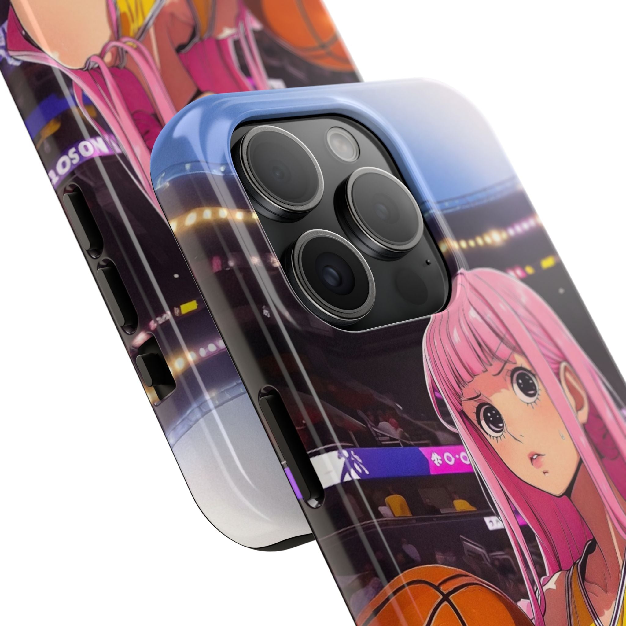 Sporty Anime Phone Cases - Tough Protection, Unique Basketball Design, Gift for Fans, Durable Soft Case, Perfect for Sports Lovers