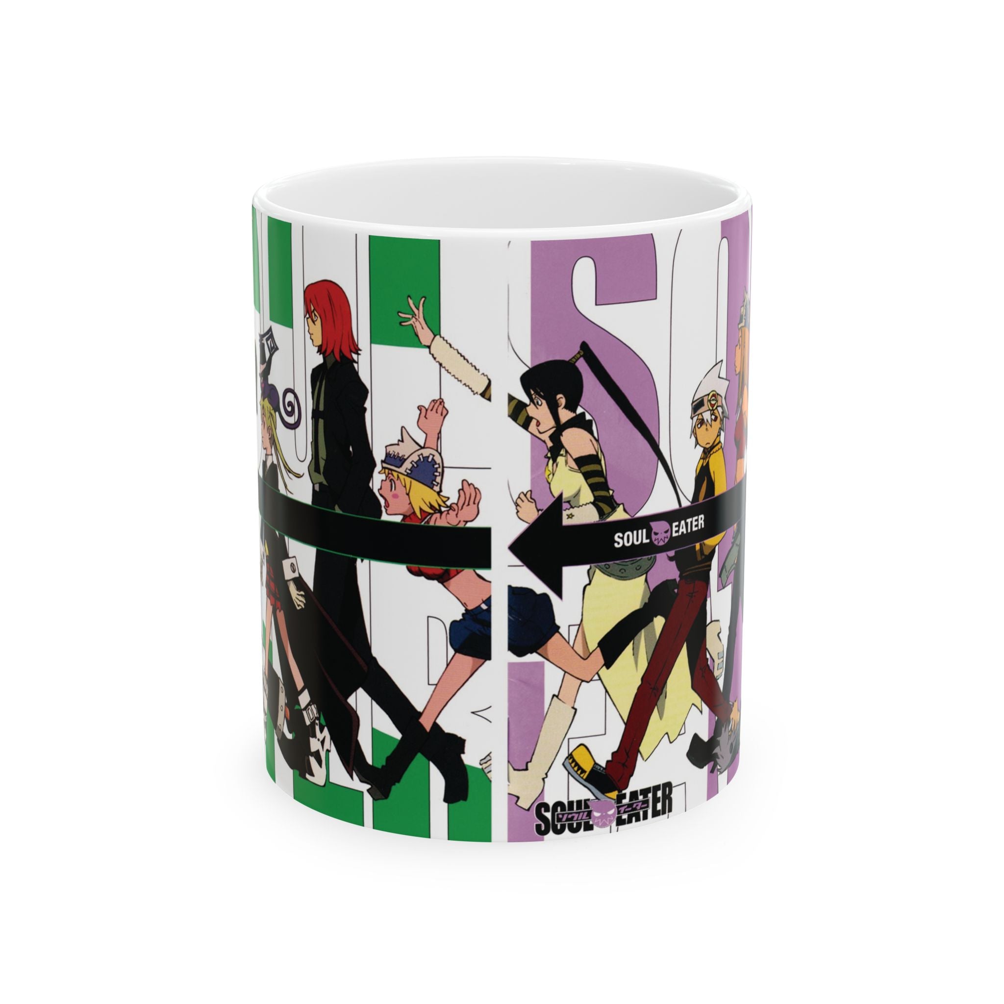 Soul Eater Character Collage Ceramic Mug (11oz, 15oz)
