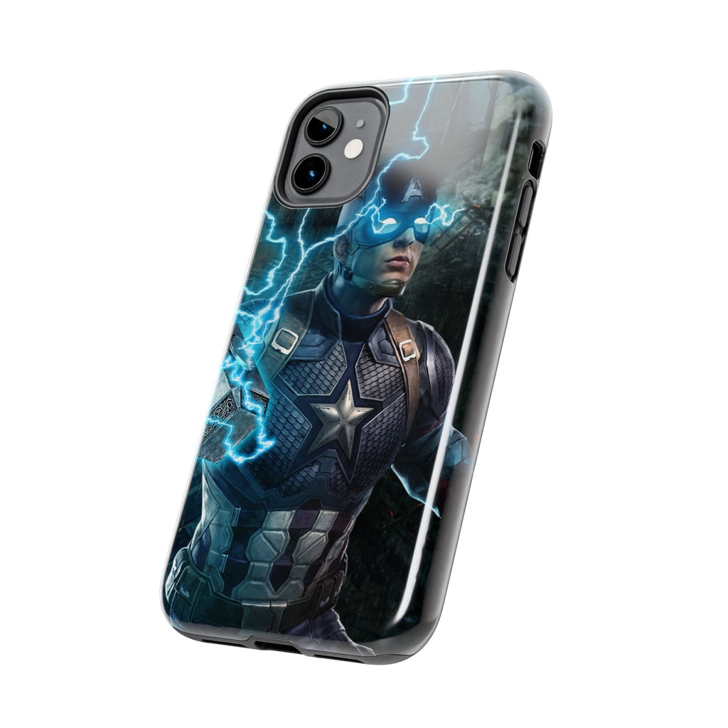 Captain America Superhero Tough Phone Cases, Hero Phone Cover, Gift for Gamers, Superhero Accessory, Durable Phone Case for Every Occasion