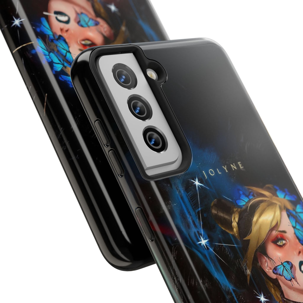 Vibrant Artistic Phone Case, Tough Phone Case for Artists, Unique Phone Cover for Gift, Anime Phone Case for Occasions