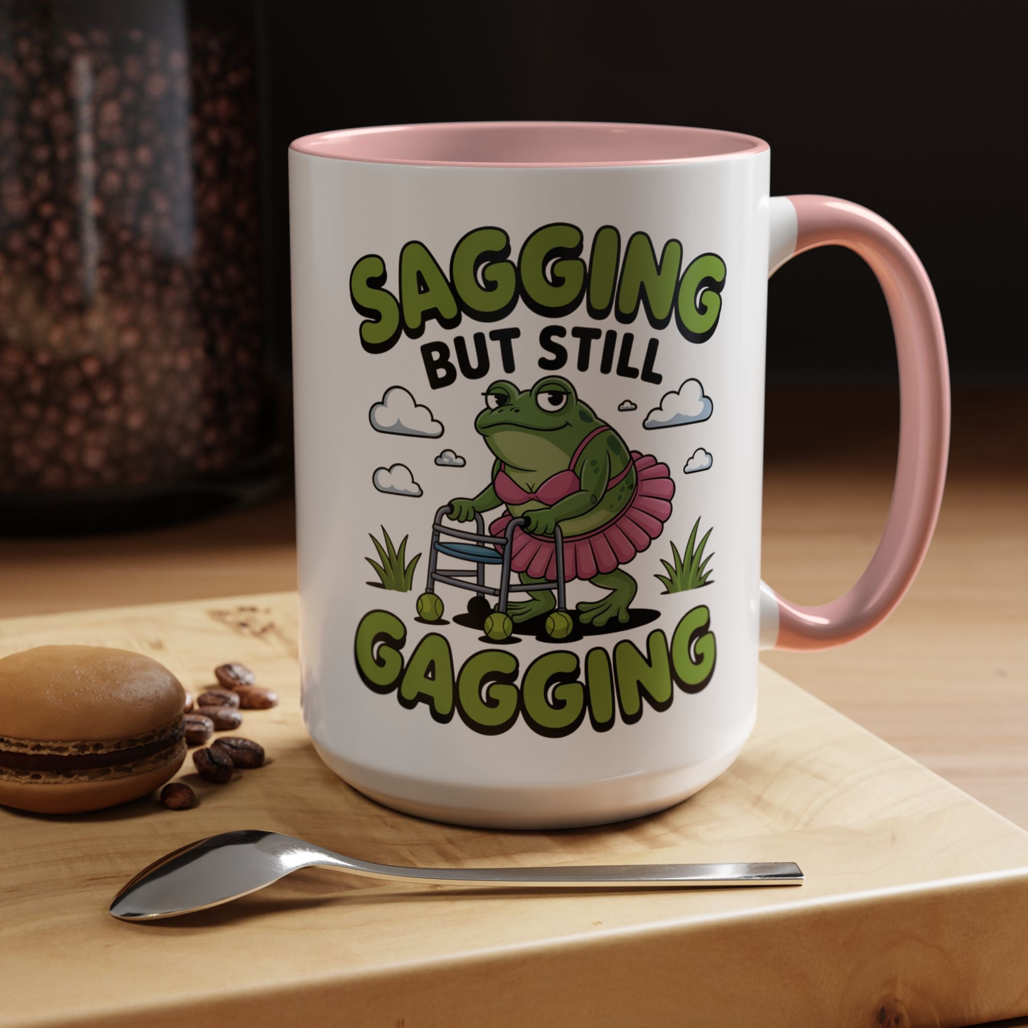 Humorous Frog Coffee Mug - Perfect for Gag Gifts, Office Humor, Birthday Treats, Coffee Lovers, Quirky Kitchen Decor