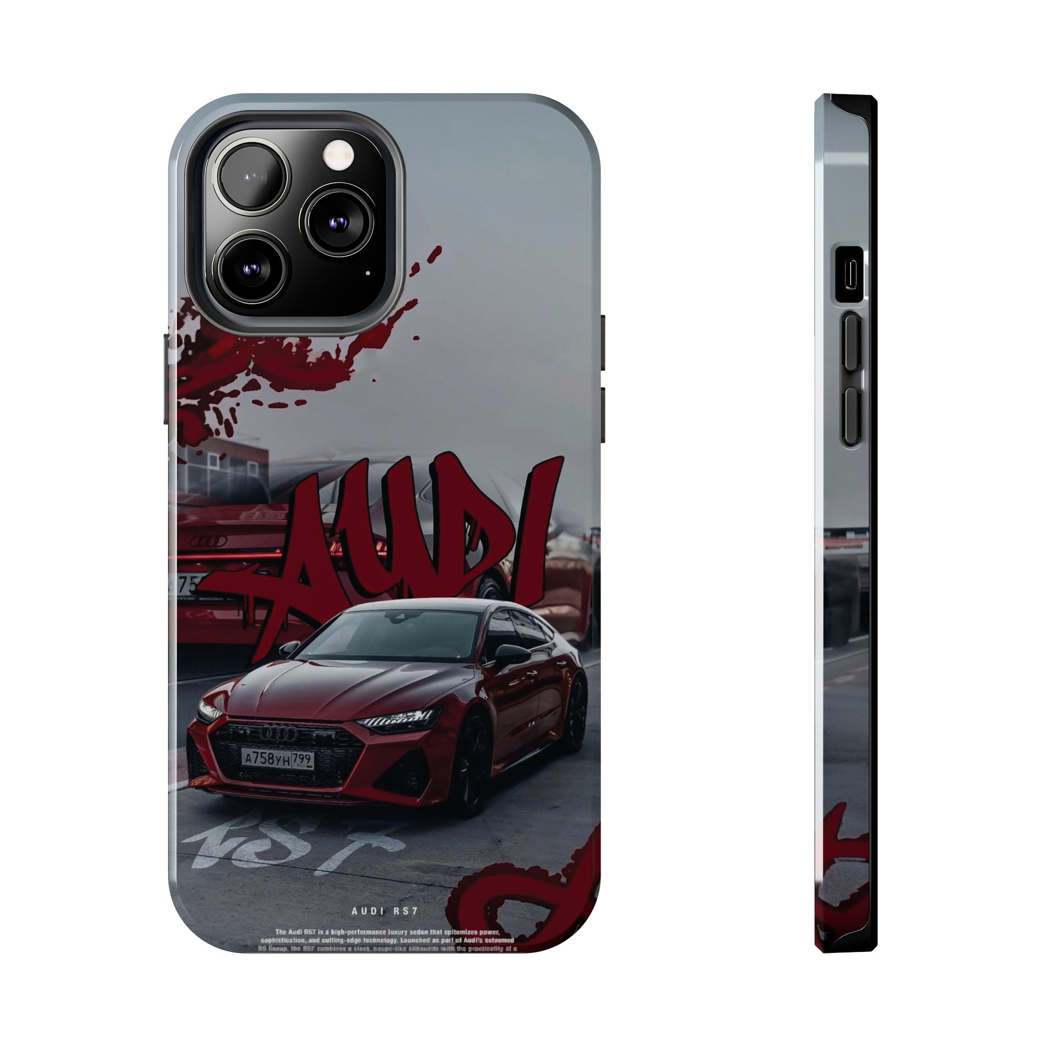 Audi-Inspired Tough Phone Case for Car Enthusiasts