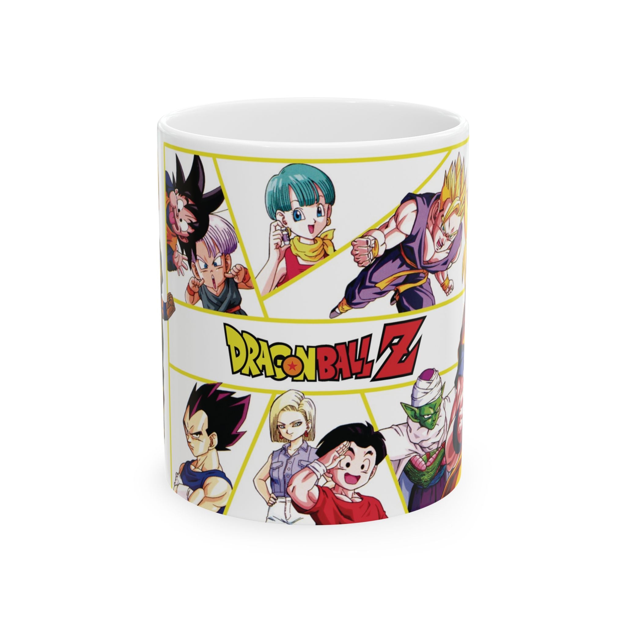 Dragon Ball Z Character Collage Ceramic Mug (11oz, 15oz)