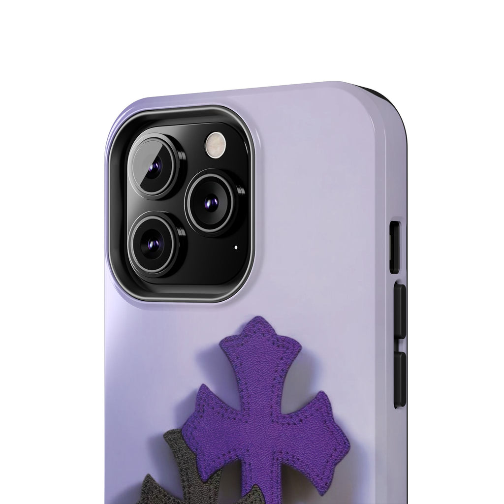 Cross Design Tough Phone Cases, Durable Phone Covers, Christian Gifts, Protective Cases for Men, Unique Tech Accessories