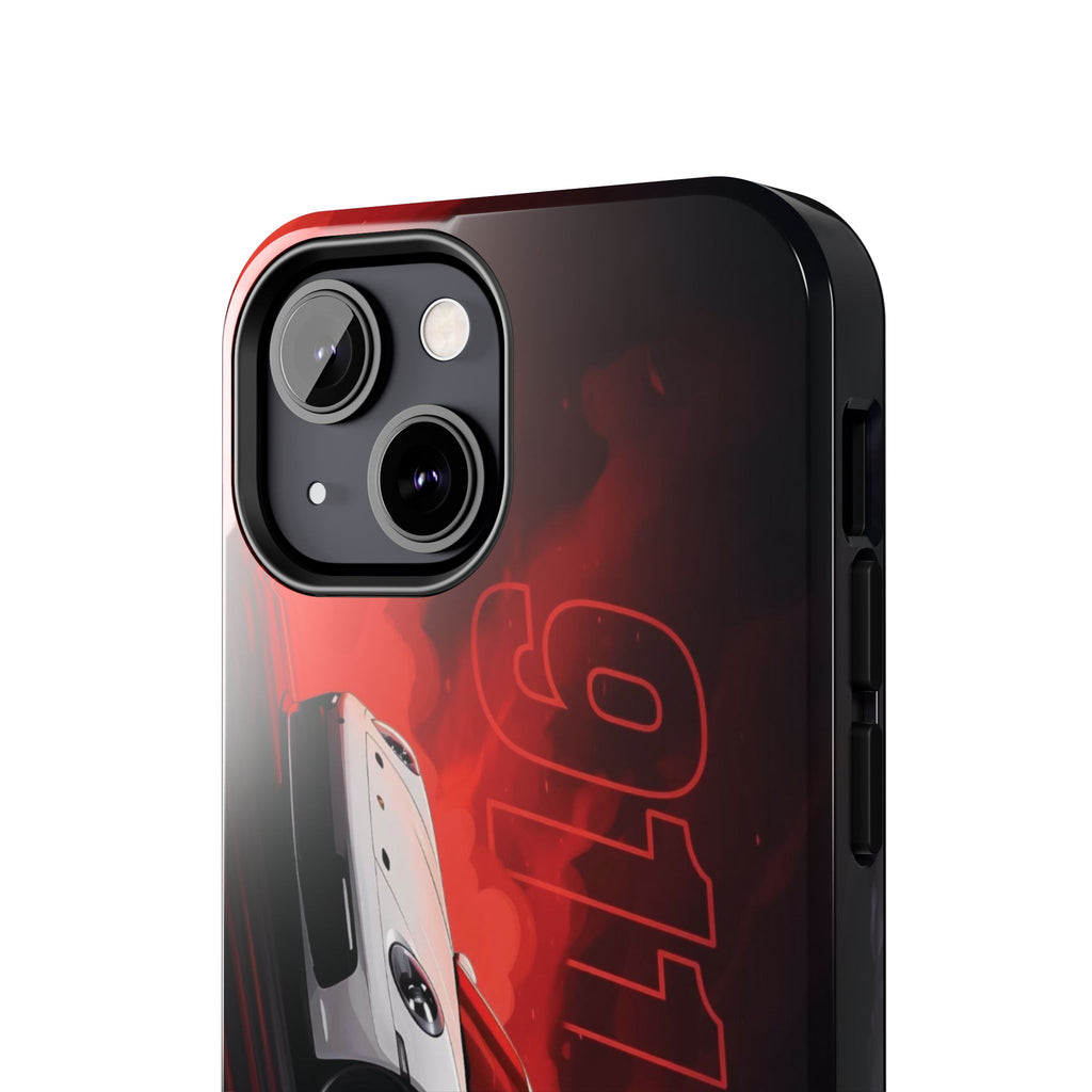 Racing-Inspired Porsche Tough Phone Case with 911 Design