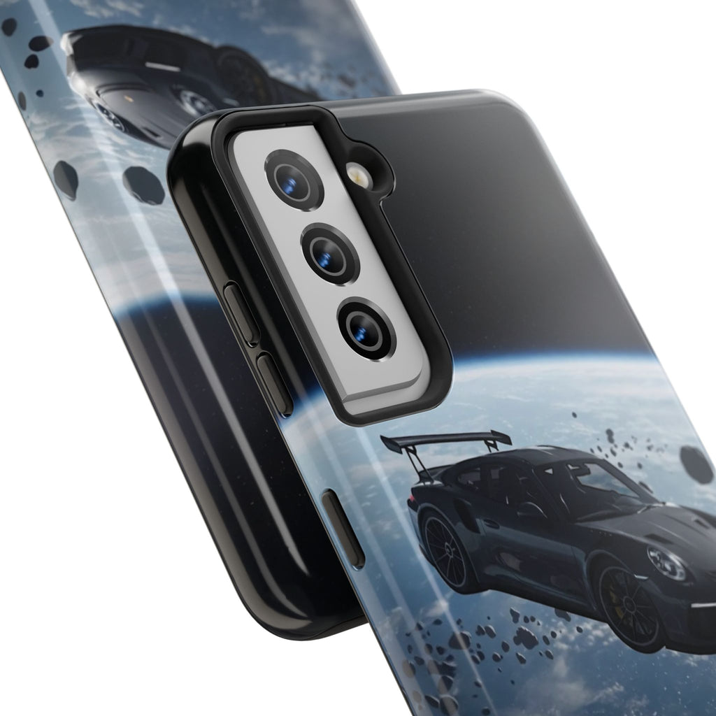 Astronaut Car Tough Phone Cases, Cool Car Cases, Space Phone Cover, Gift for Car Lovers, Unique Phone Accessories