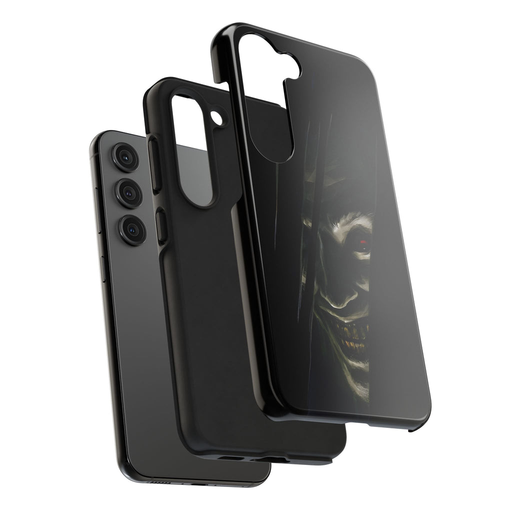 Sinister Horror Phone Cases, Protective Halloween Gift, Spooky Accessory for Horror Fans, Unique Mobile Covers, Dark Aesthetic Tech