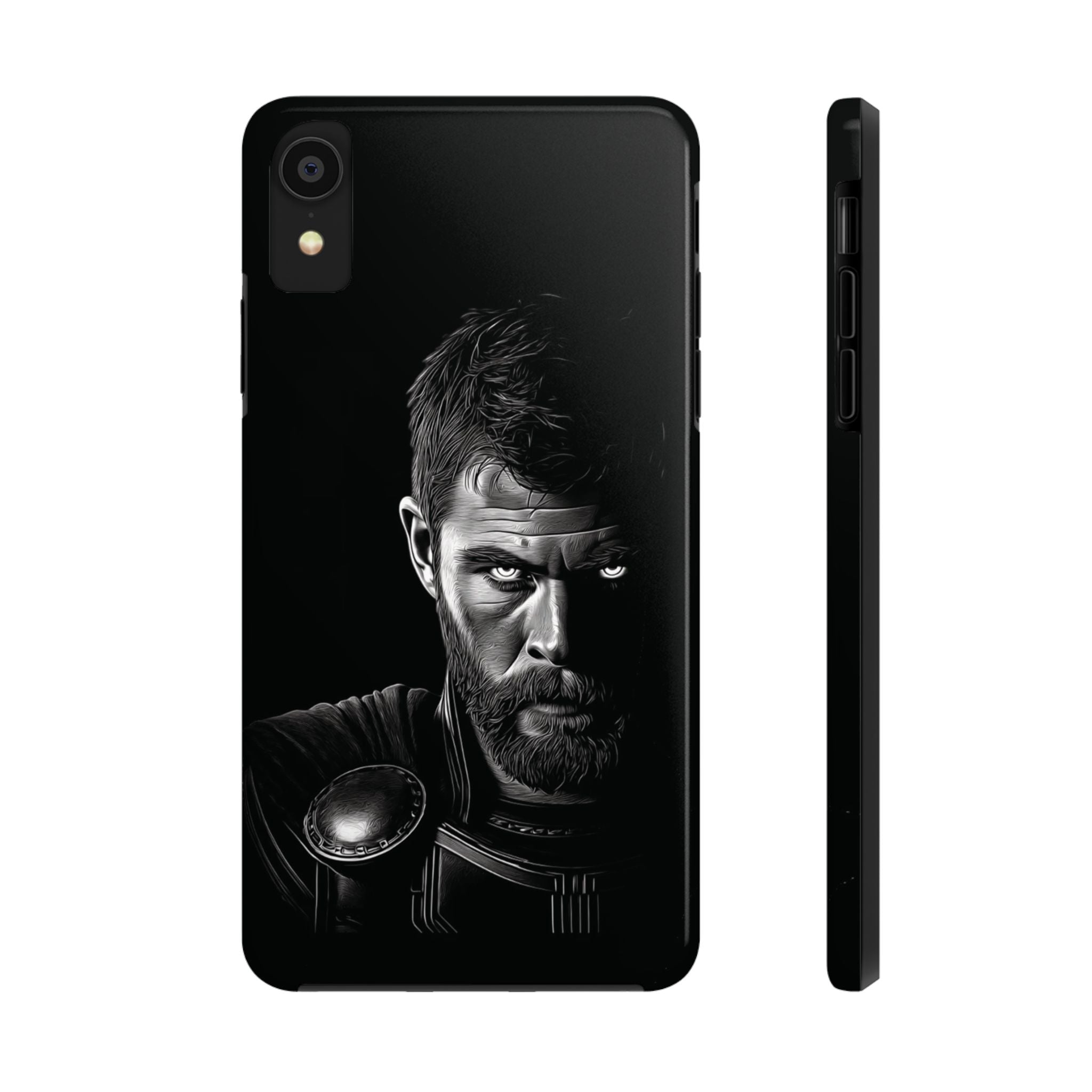 Tough Phone Cases featuring Warrior Design, Rugged Protector, Gift for Adventurers, Customizable Case, Durable Phone Cover
