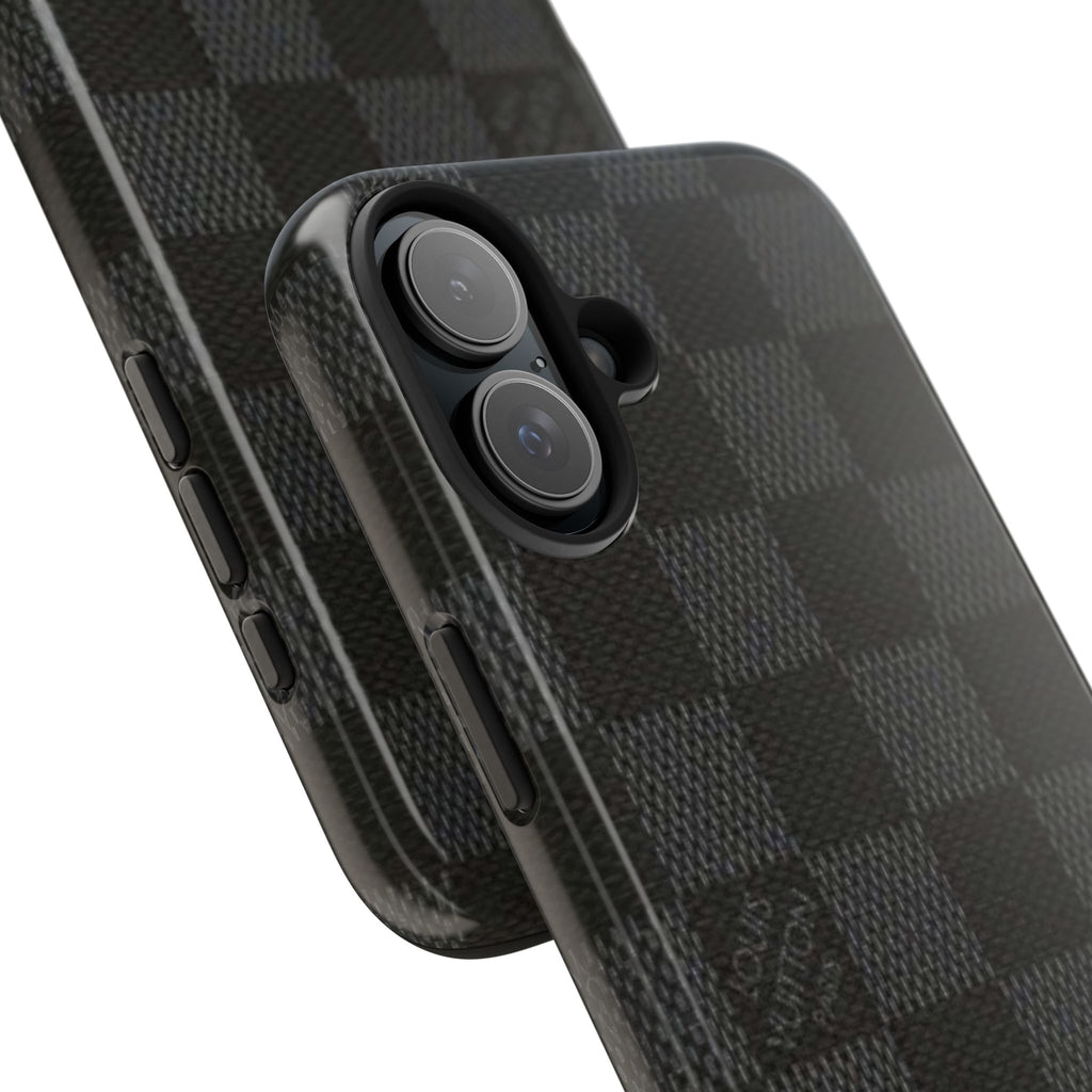 Durable Phone Cases with Stylish Checkered Pattern, Phone Accessories, Customizable Cases, Gift for Tech Lovers, Perfect for Every Occasion
