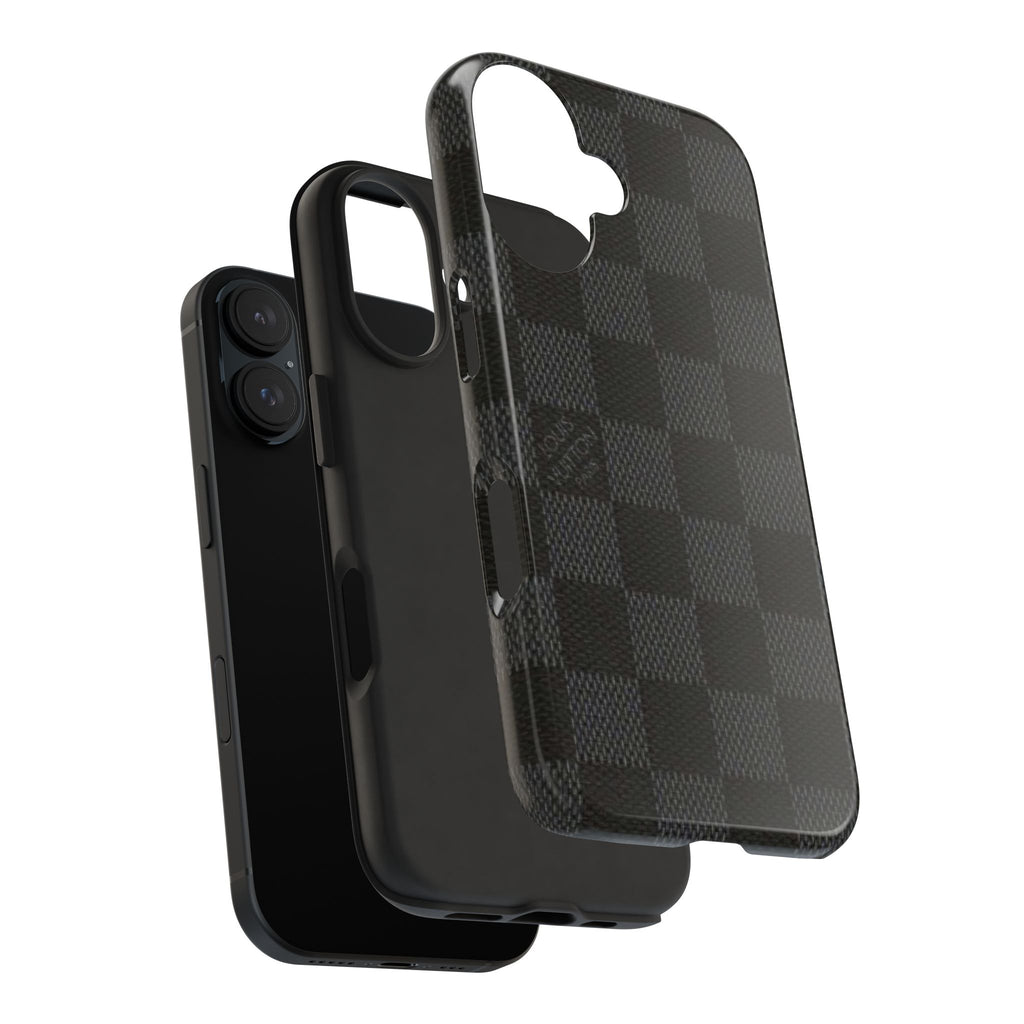 Durable Phone Cases with Stylish Checkered Pattern, Phone Accessories, Customizable Cases, Gift for Tech Lovers, Perfect for Every Occasion