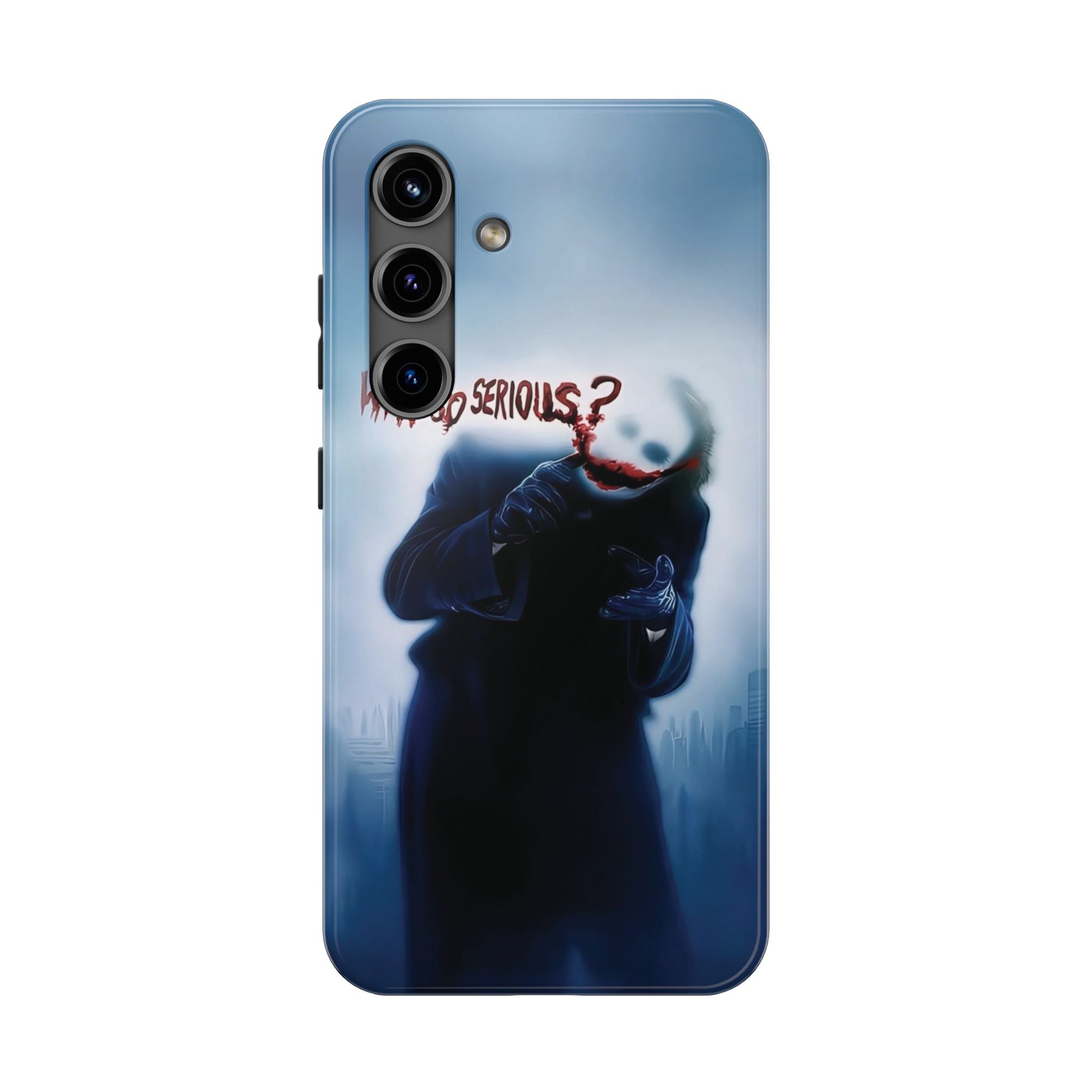 Tough Phone Cases, Dark Humor Phone Cover, Joker Inspired Case, Gifts for Movie Fans, Unique Phone Protector, Cool Accessories